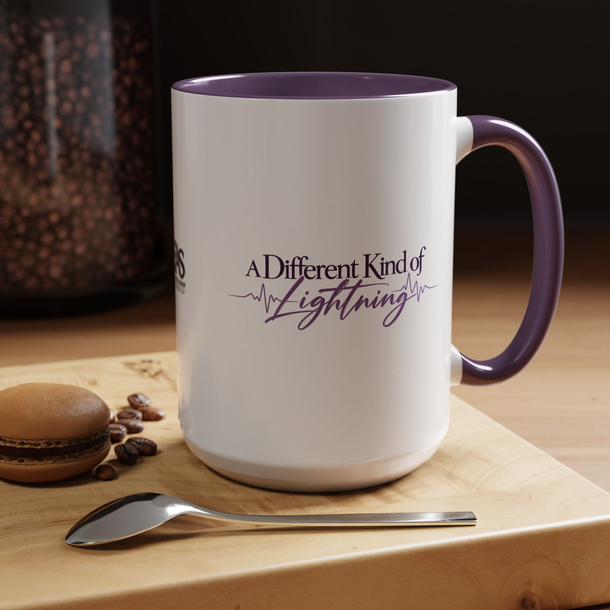 A Different Kind of Lightning | Epilepsy Awareness Two-Tone Coffee Mug (11oz/15oz)