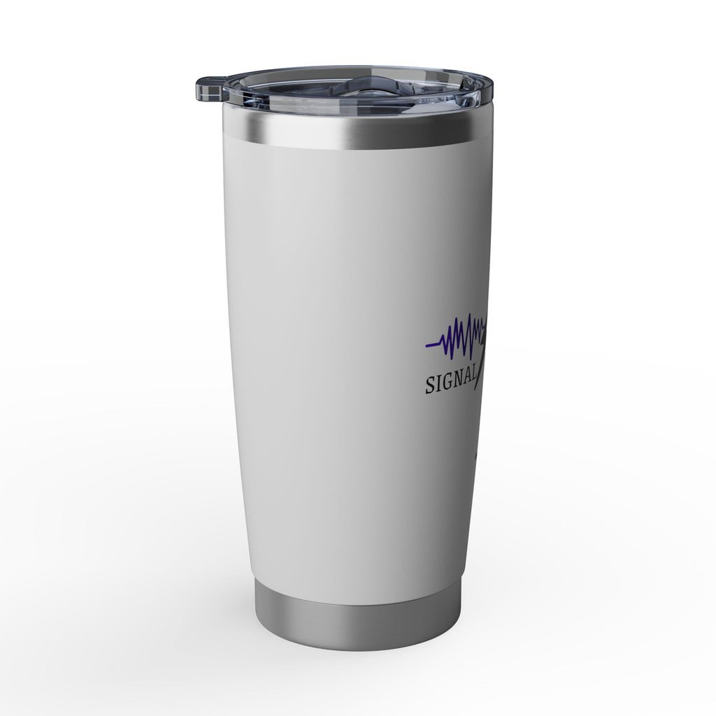 Signal Interference 20oz Stainless Steel Tumbler – Epilepsy Awareness Travel Cup