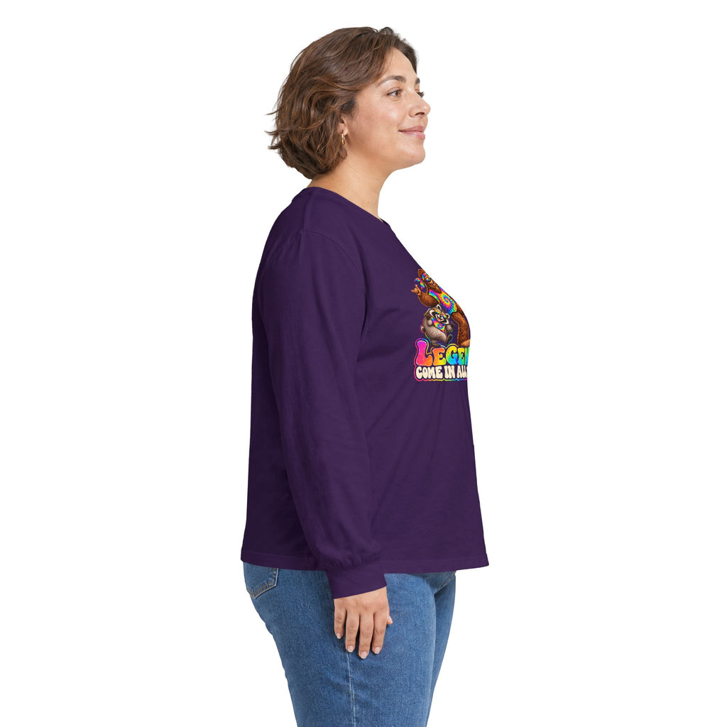 Legends Come in All Shapes | Bigfoot & Jimothy Retro Long-Sleeve Tee