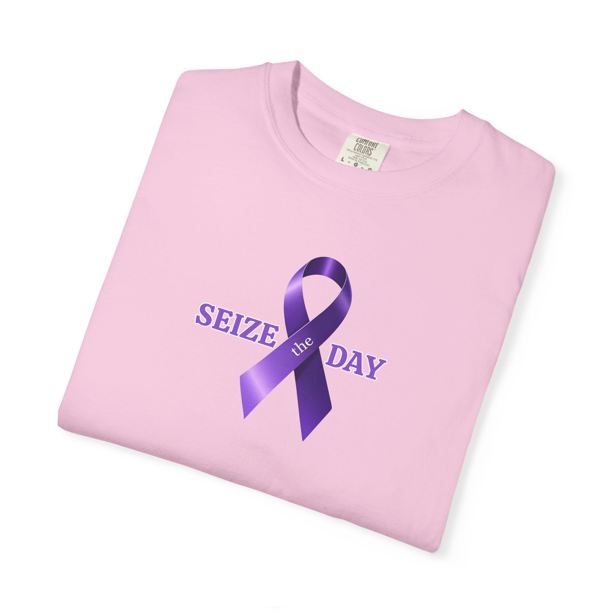 Purple Ribbon Awareness | Seize the Day Tee
