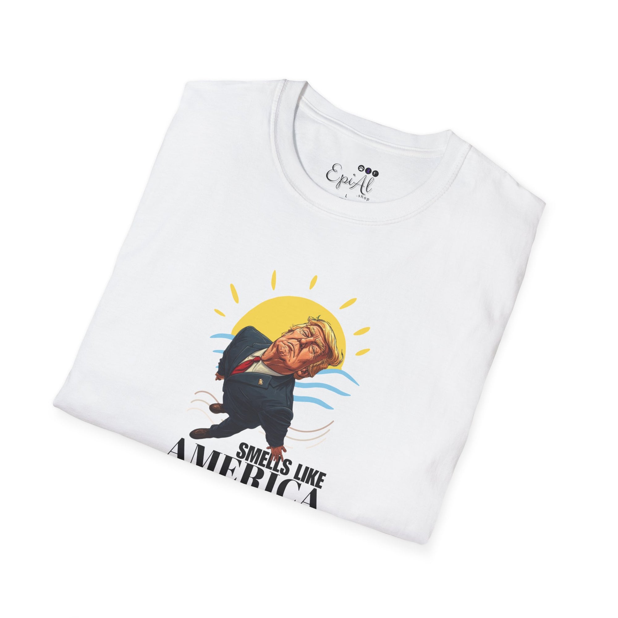 American Gulf "Smells like America" Unisex Graphic T-Shirt