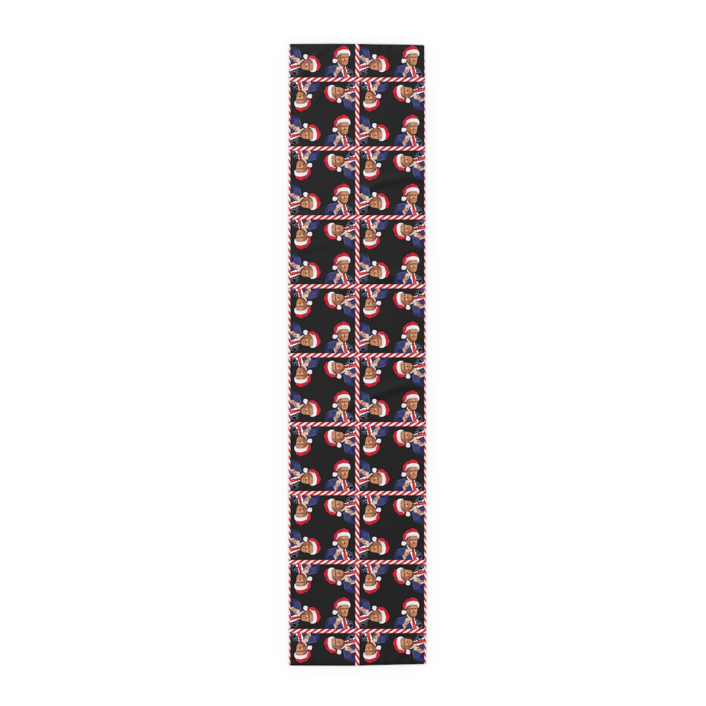 Trump Novelty Christmas Table Runner (Cotton, Poly)