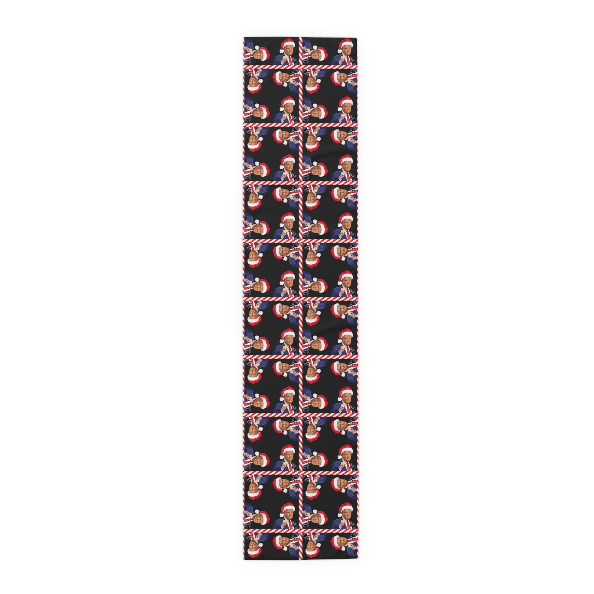 Trump Novelty Christmas Table Runner (Cotton, Poly)