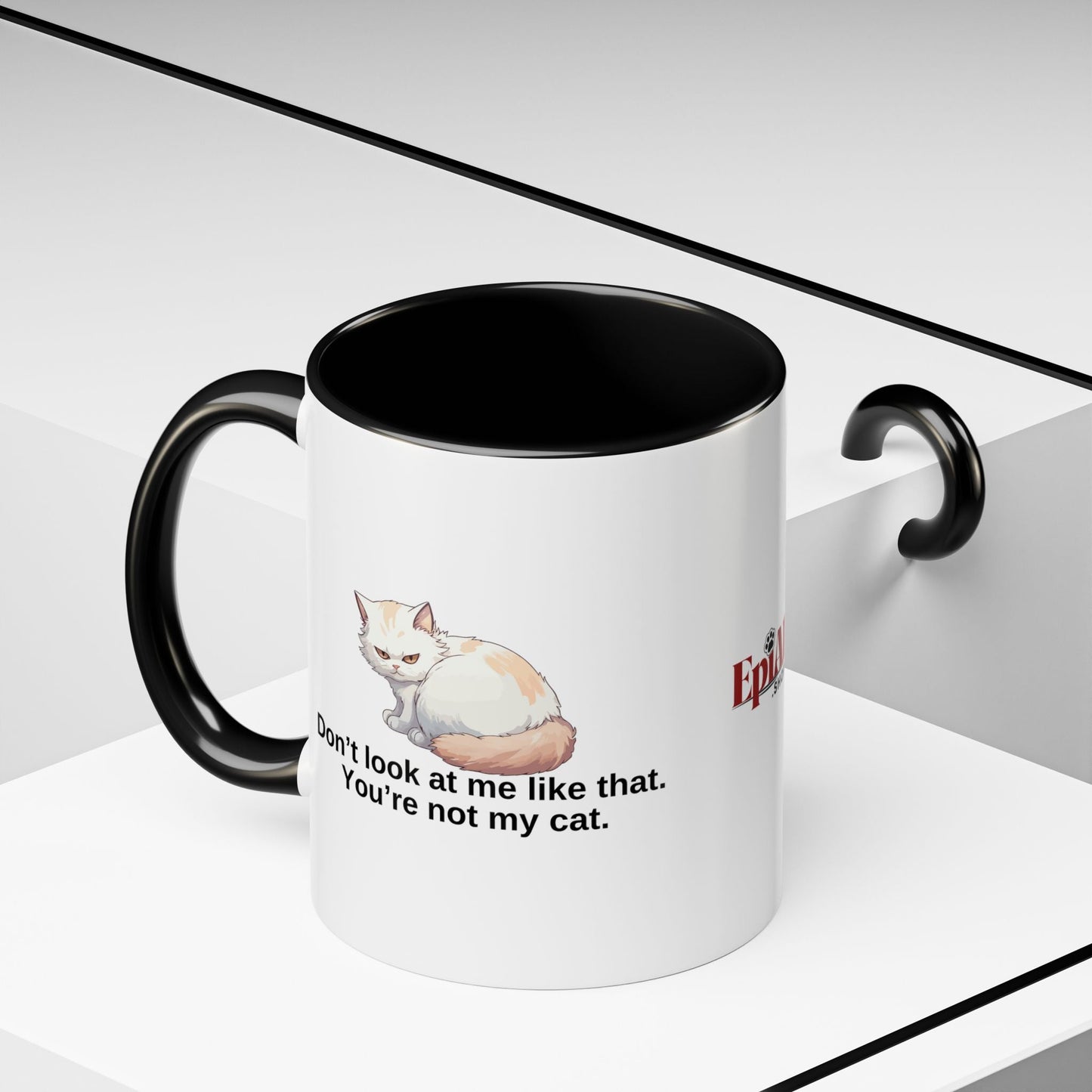 Humorous Cat Lover's Coffee Mug - 11/15oz Accent Mug Printify