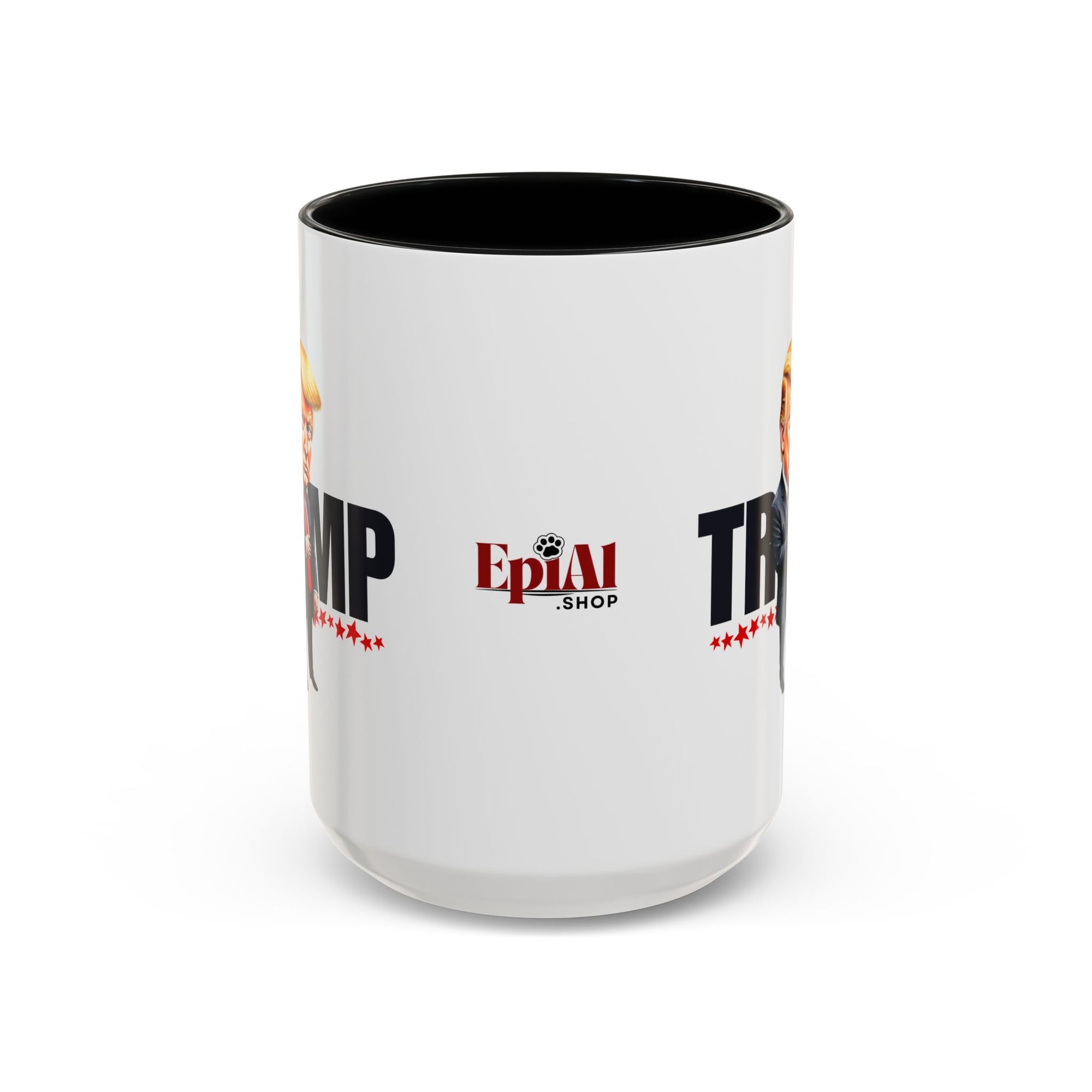 Trump Accent Coffee Mug - 11oz & 15oz, Bold Statement Mugs for Political Enthusiasts