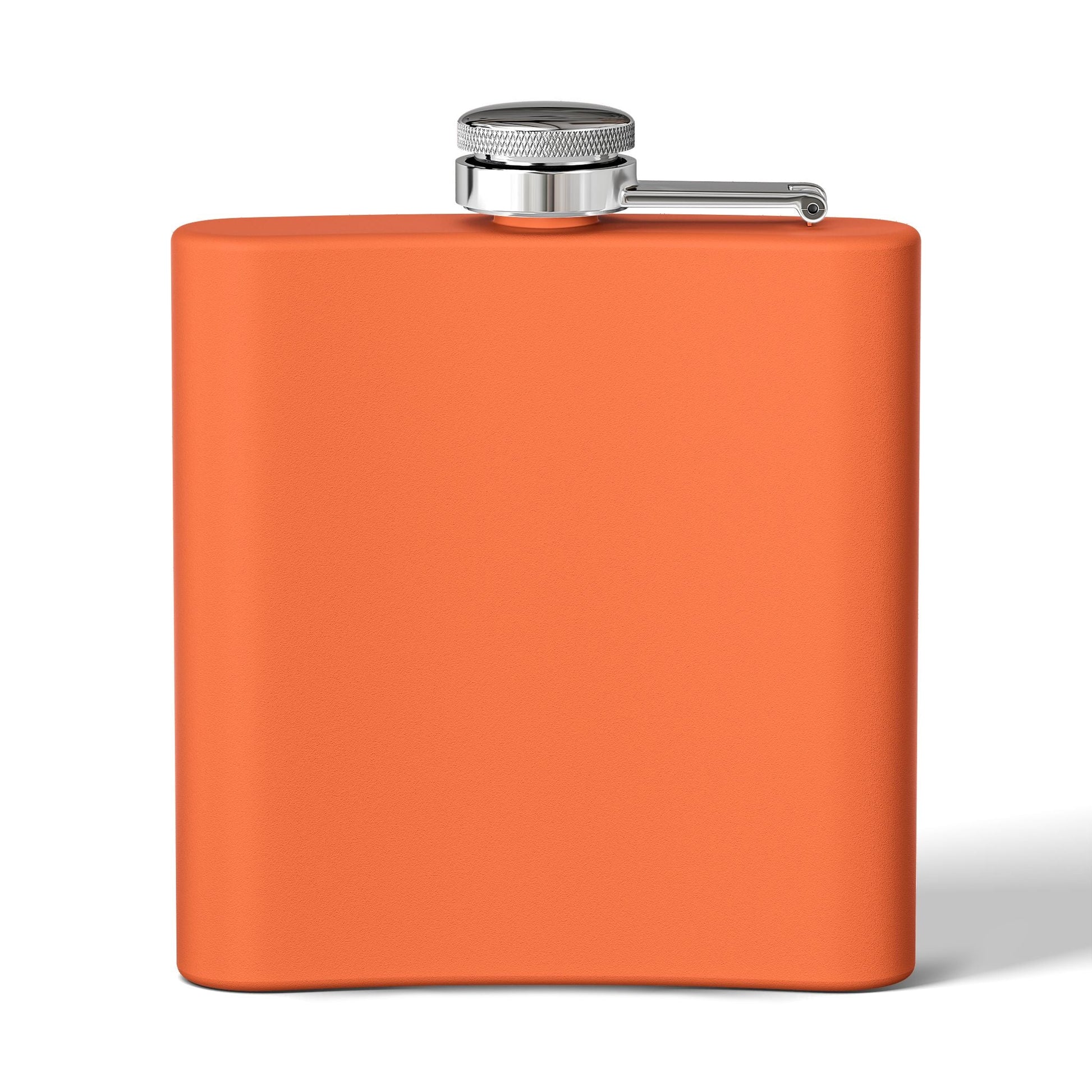 Funny Stainless Steel Flask - "Orange is Not My Color!" - 6oz Gift Printify