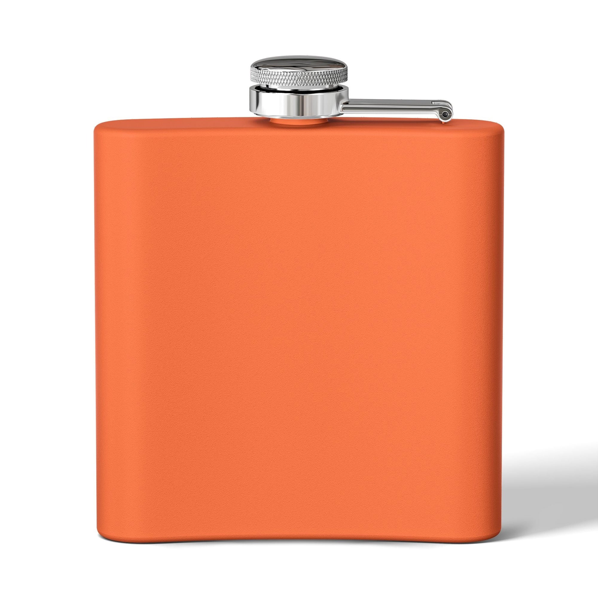 Funny Stainless Steel Flask - "Orange is Not My Color!" - 6oz Gift Printify