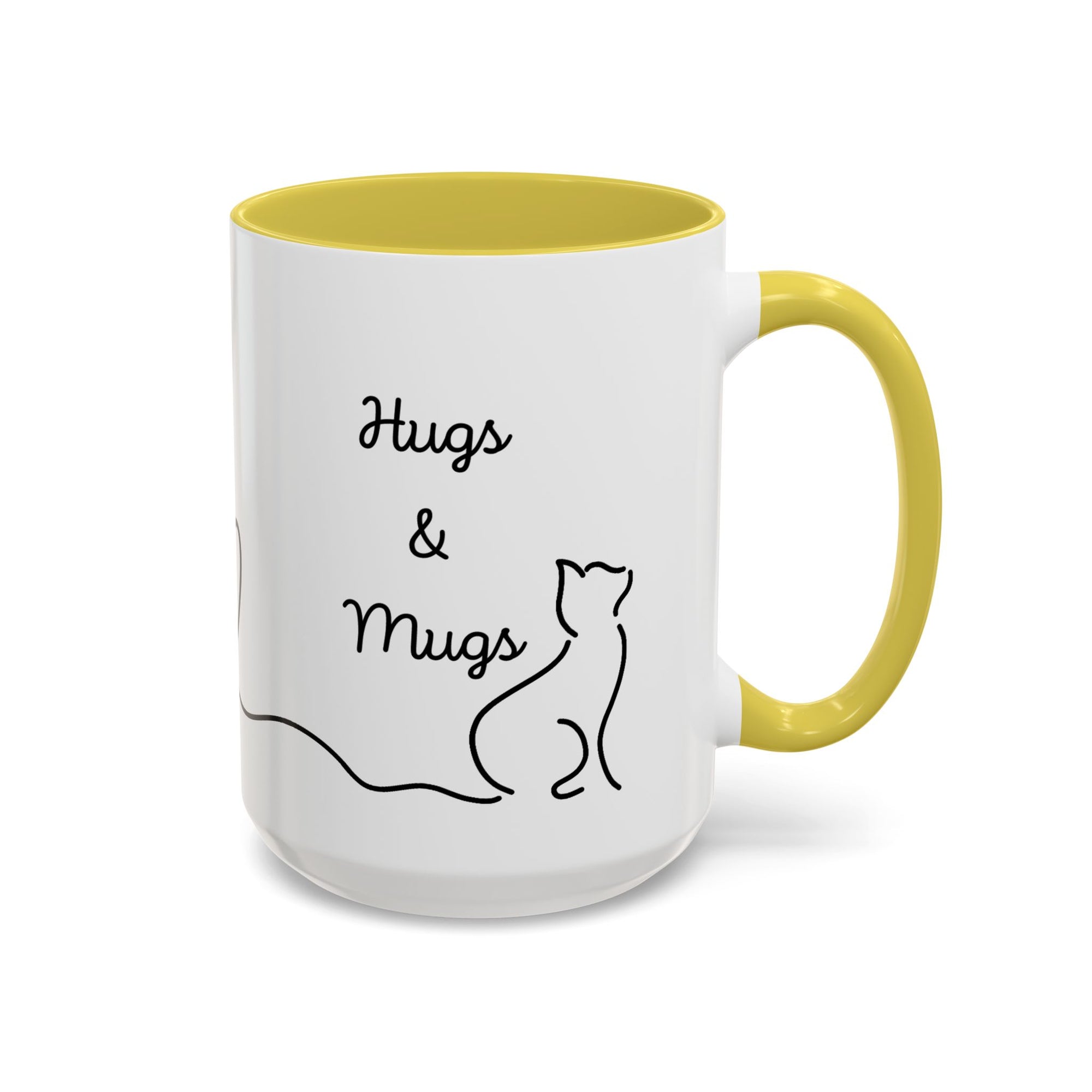 Hugs & Mugs Vibrant Color Coffee Mug