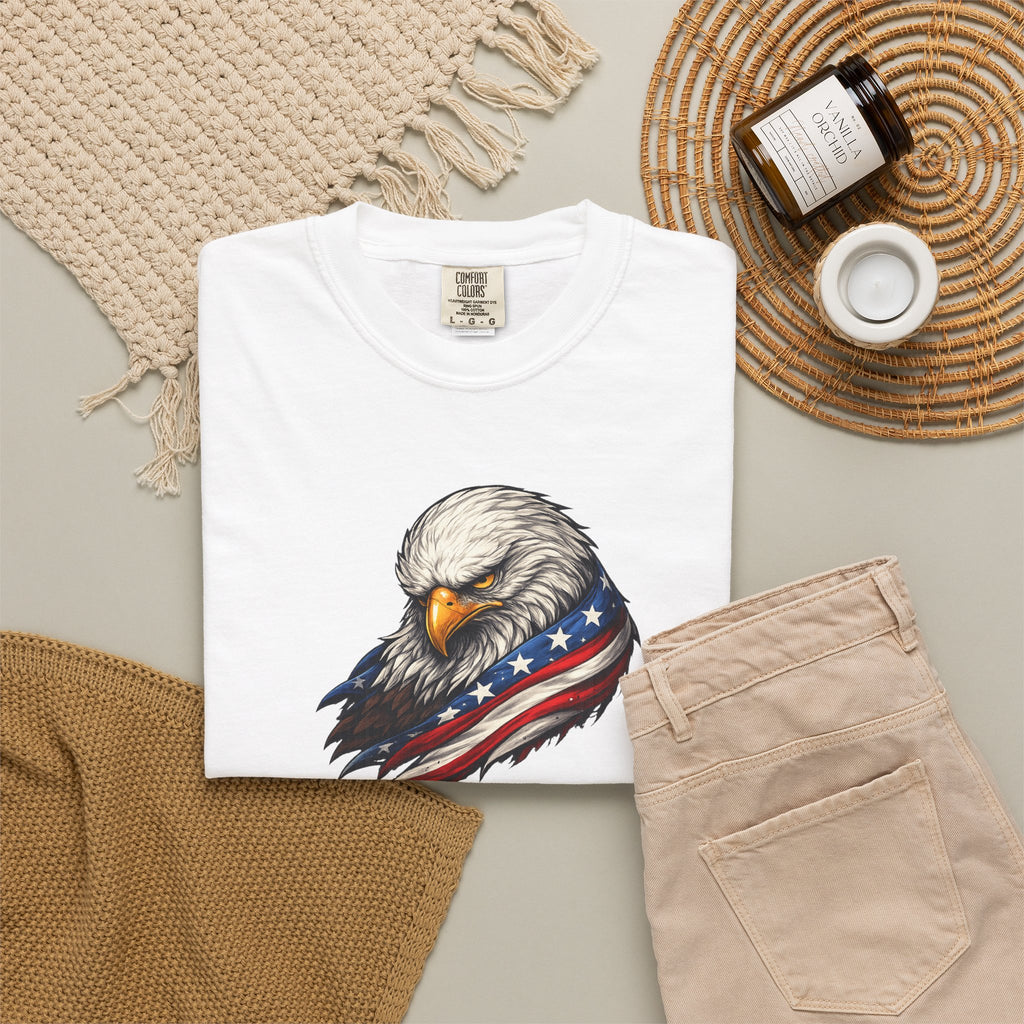Eagle of Quiet Resolve Heavyweight T-Shirt