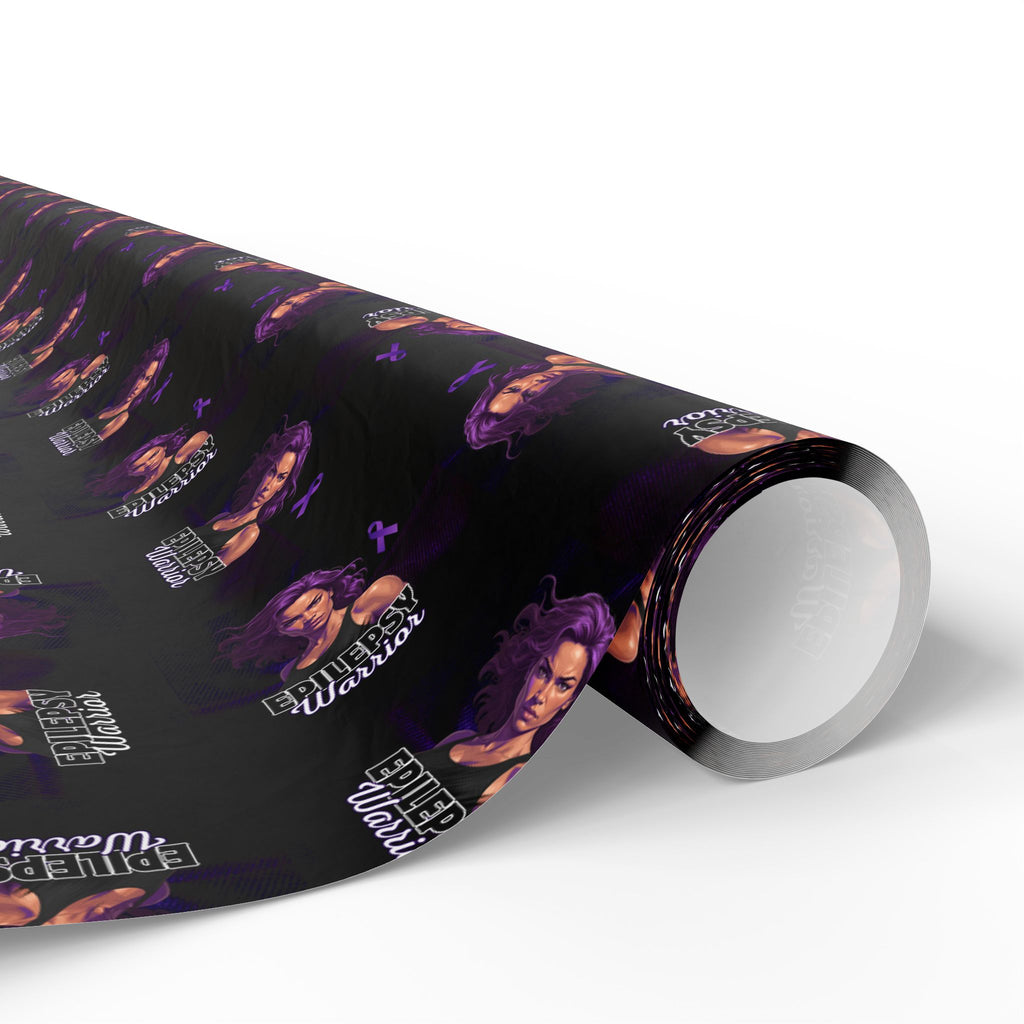 Epilepsy Warrior Woman Wrapping Paper