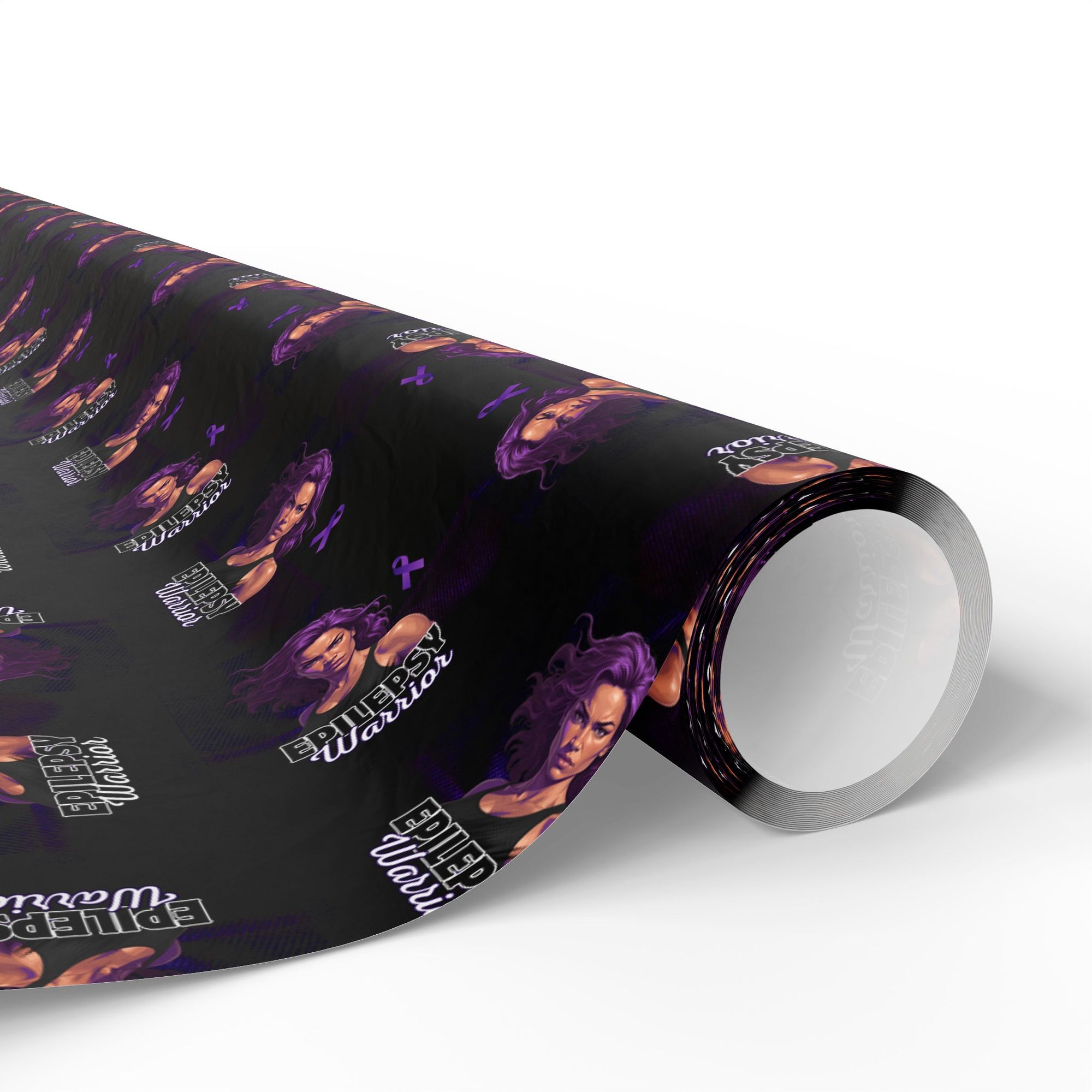 Epilepsy Warrior Woman Wrapping Paper