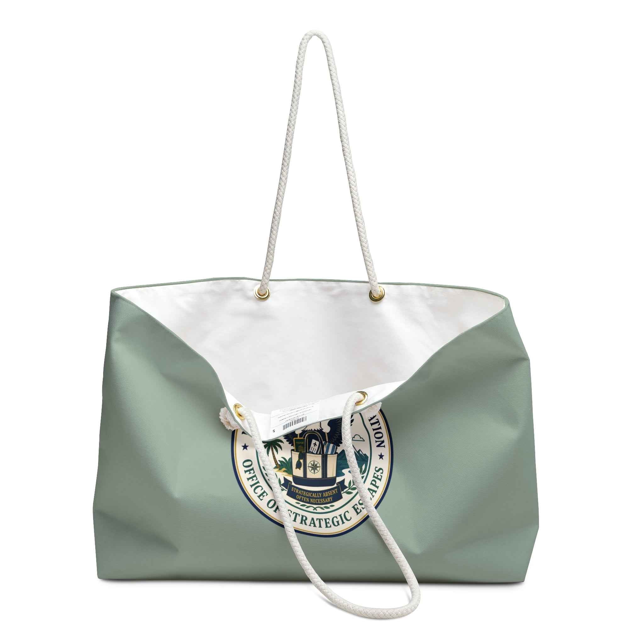 National Tote Administration Weekender Bag | Travel Tote for Official Getaways