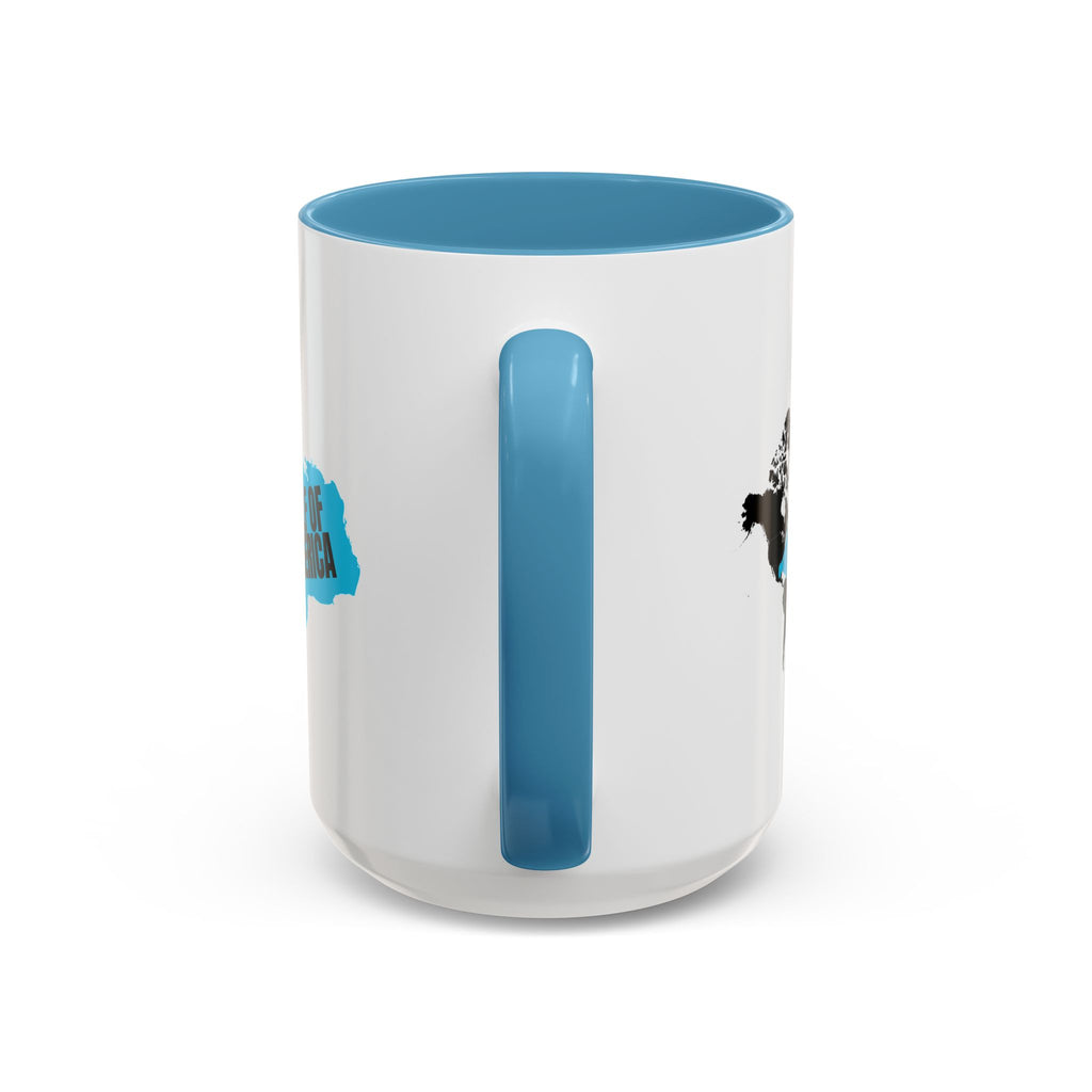American Gulf Map Accent Coffee Mug