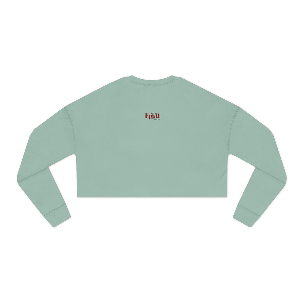 Much More Humble: Trumpisms Women's Cropped Sweatshirt