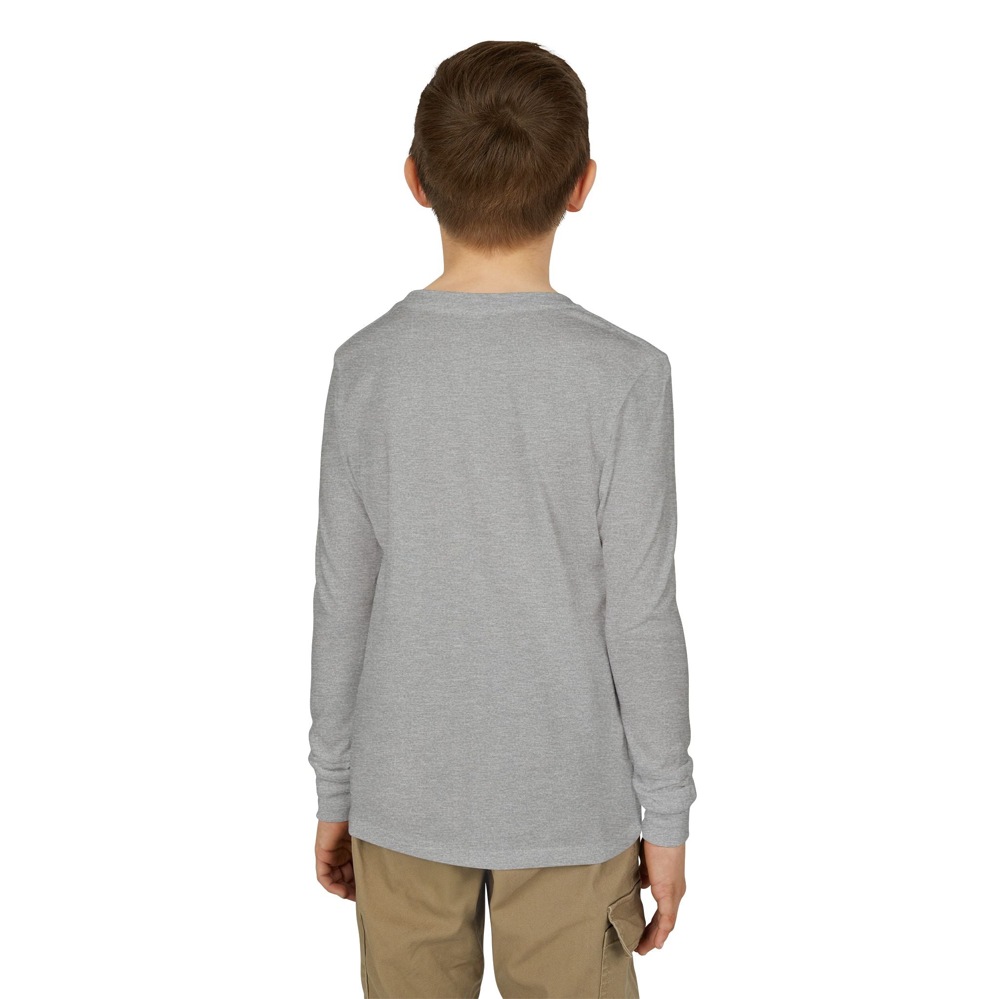 Ghost, Bigfoot & Black Cat Youth Long Sleeve T-Shirt