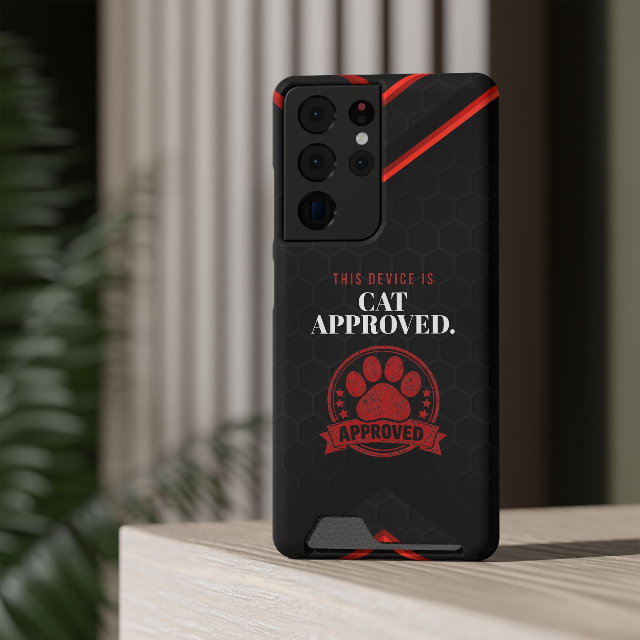 Cat Approved iPhone Case — Official Stamp Edition