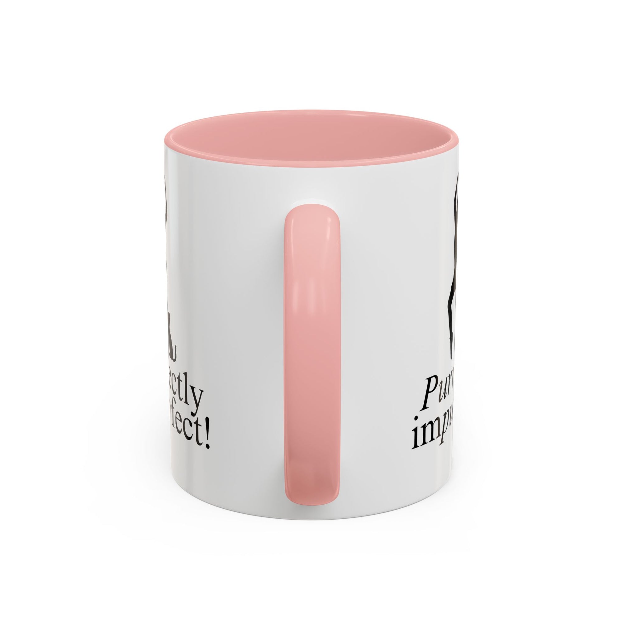 Purrfectly Impurrfect Accent Coffee Mug (11, 15oz)