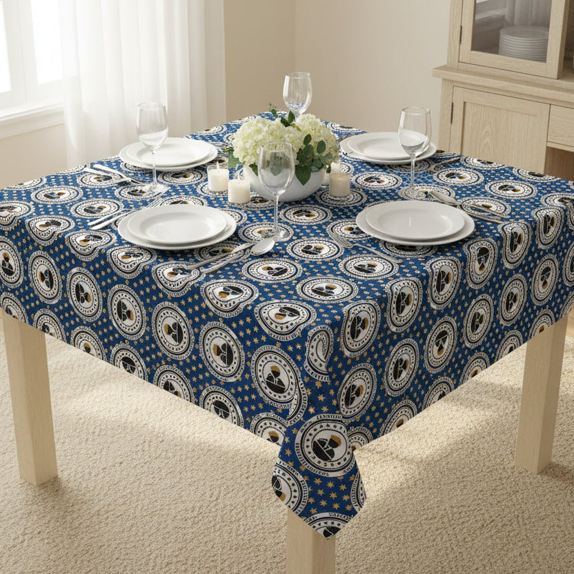 A Beautiful Table Tablecloth – Faux Official Parody Seal Design