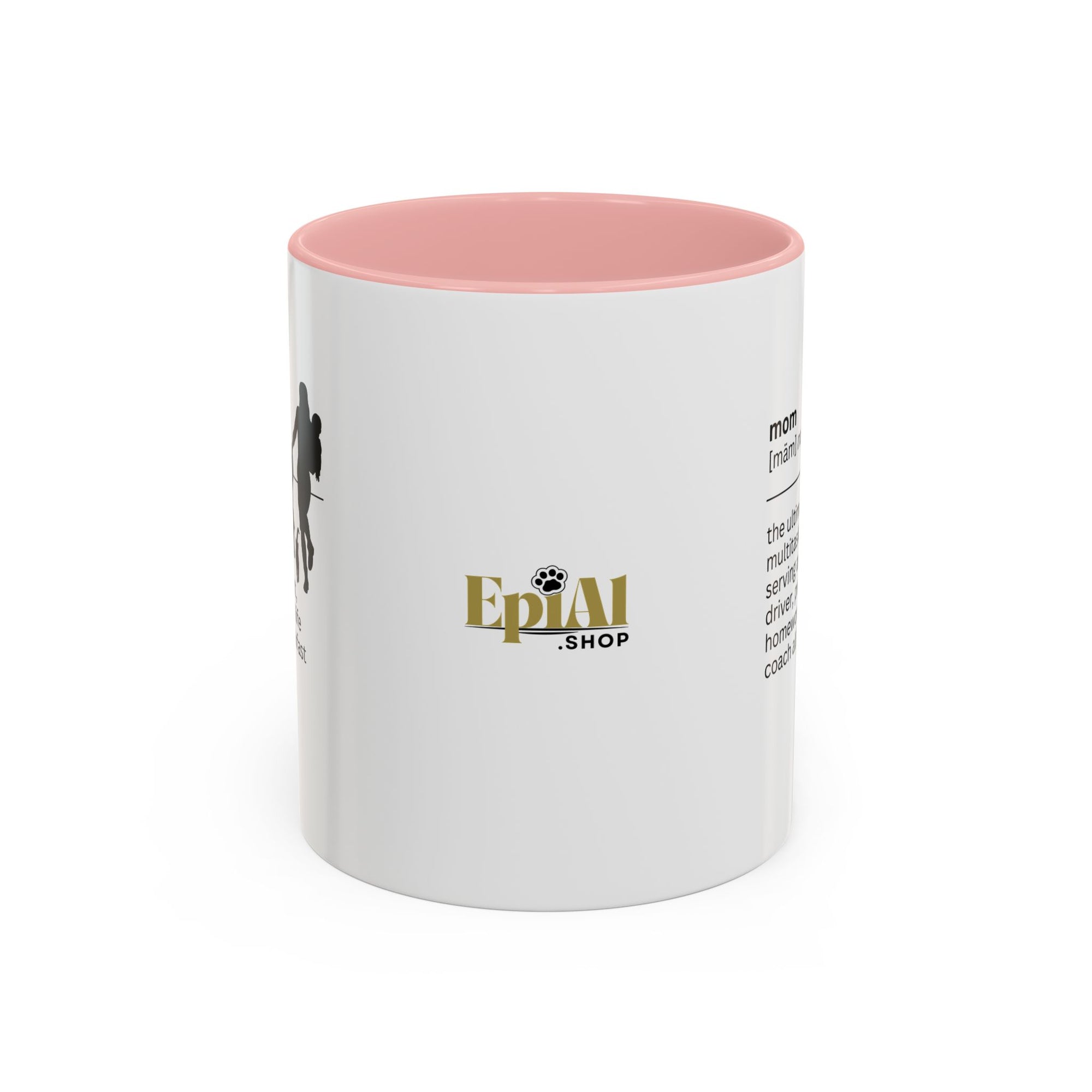 Mom Multitasker Accent Coffee Mug - Perfect Gift for Moms