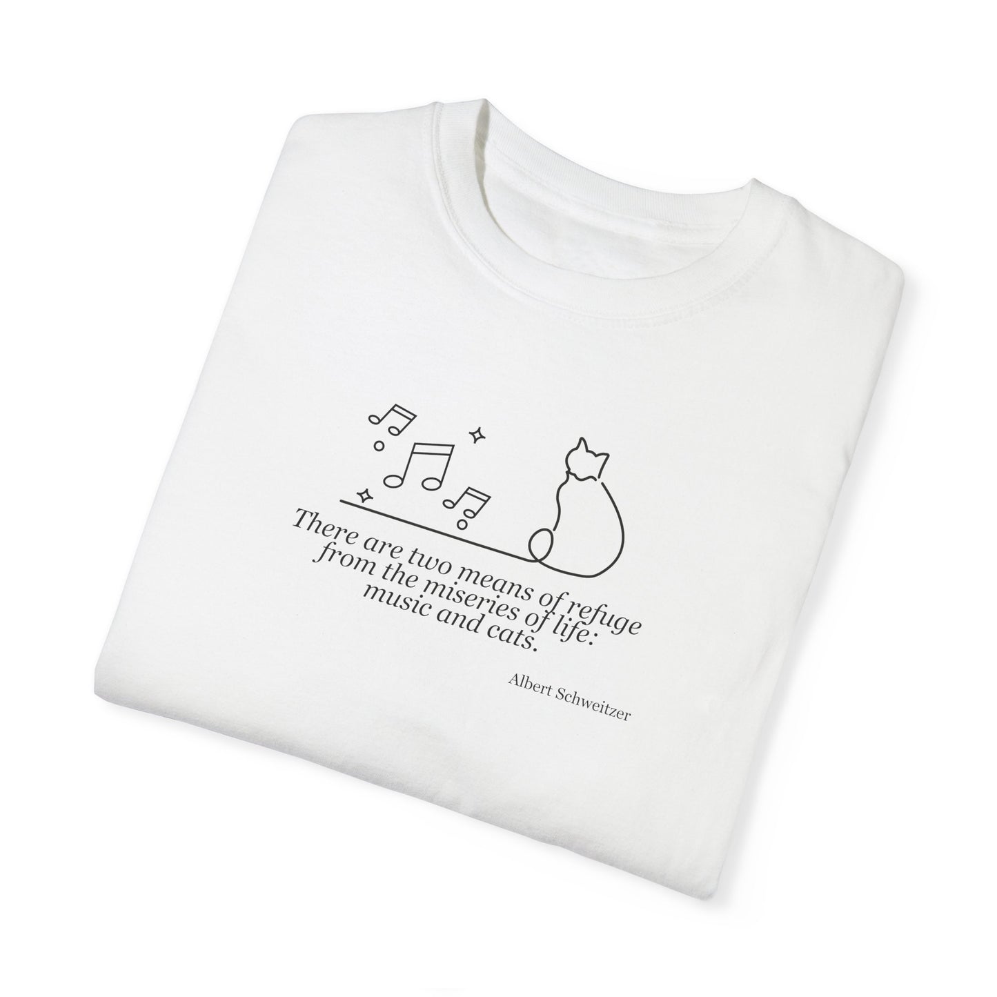 Musical Cat Unisex T-Shirt - Comfort Meets Creativity