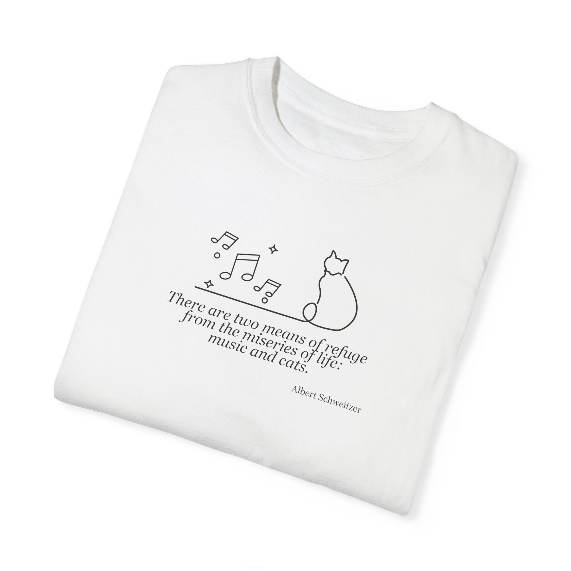 Musical Cat Unisex T-Shirt - Comfort Meets Creativity
