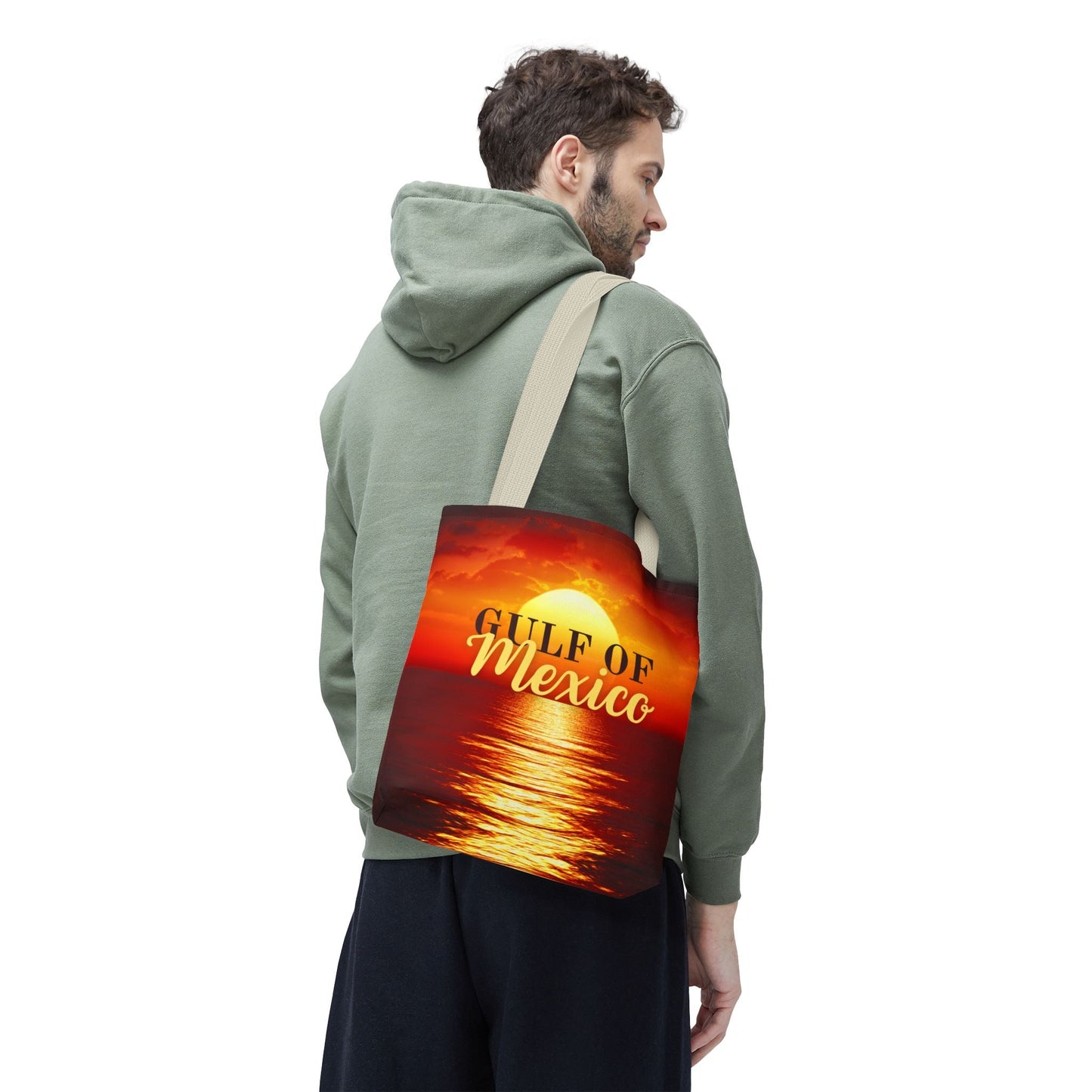 Gulf of Mexico Sunset Tote Bag - Chic Beach Accessory Printify
