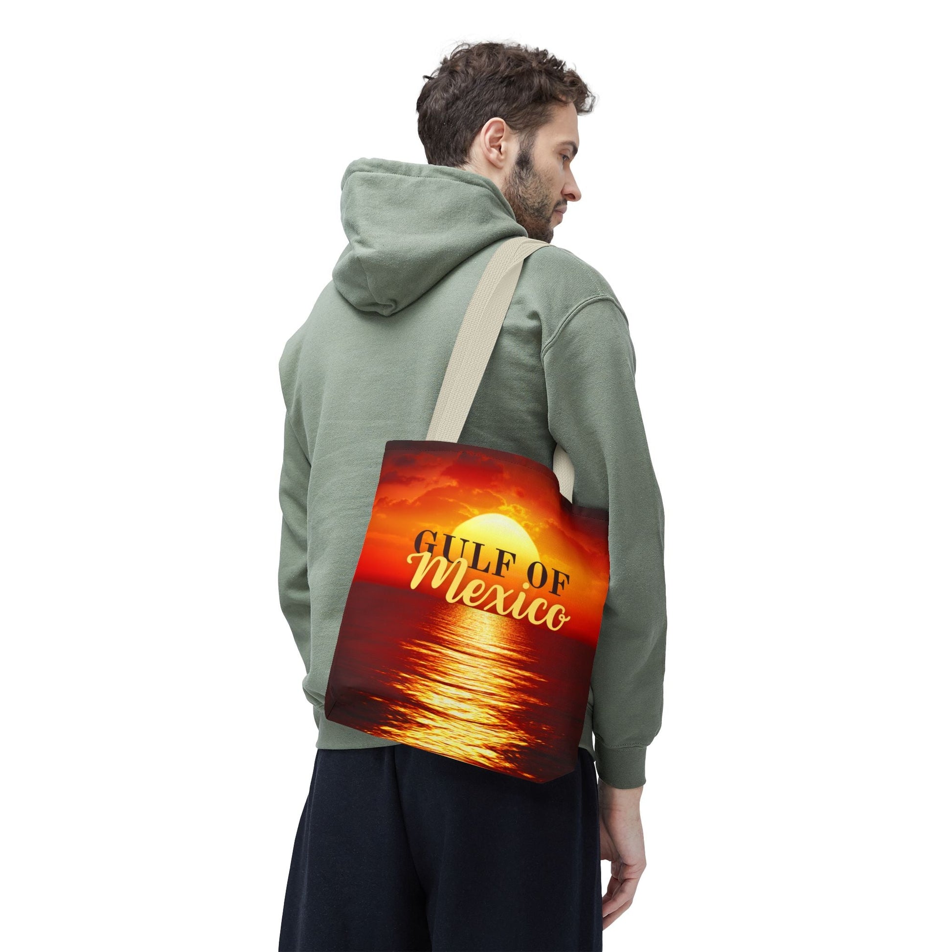 Gulf of Mexico Sunset Tote Bag - Chic Beach Accessory Printify