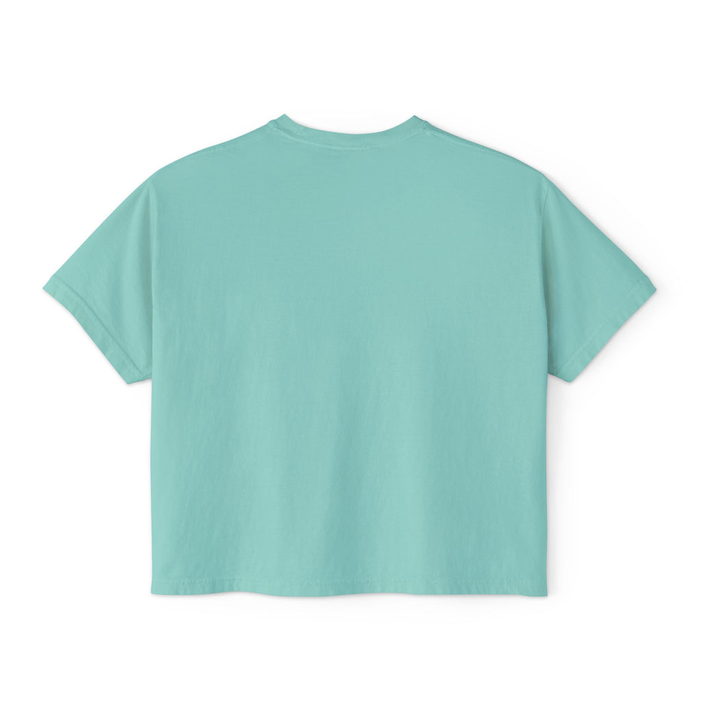 Neural Noise Boxy Crop T-Shirt | Abstract Brain Epilepsy Awareness Graphic Tee