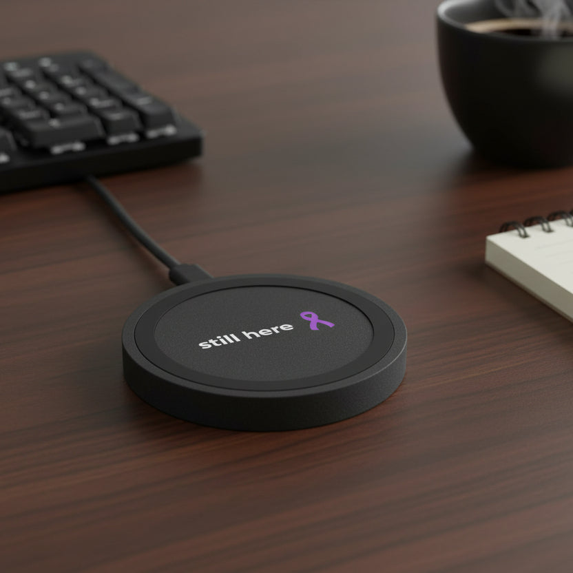 Still Here — Epilepsy Awareness Wireless Charging Pad