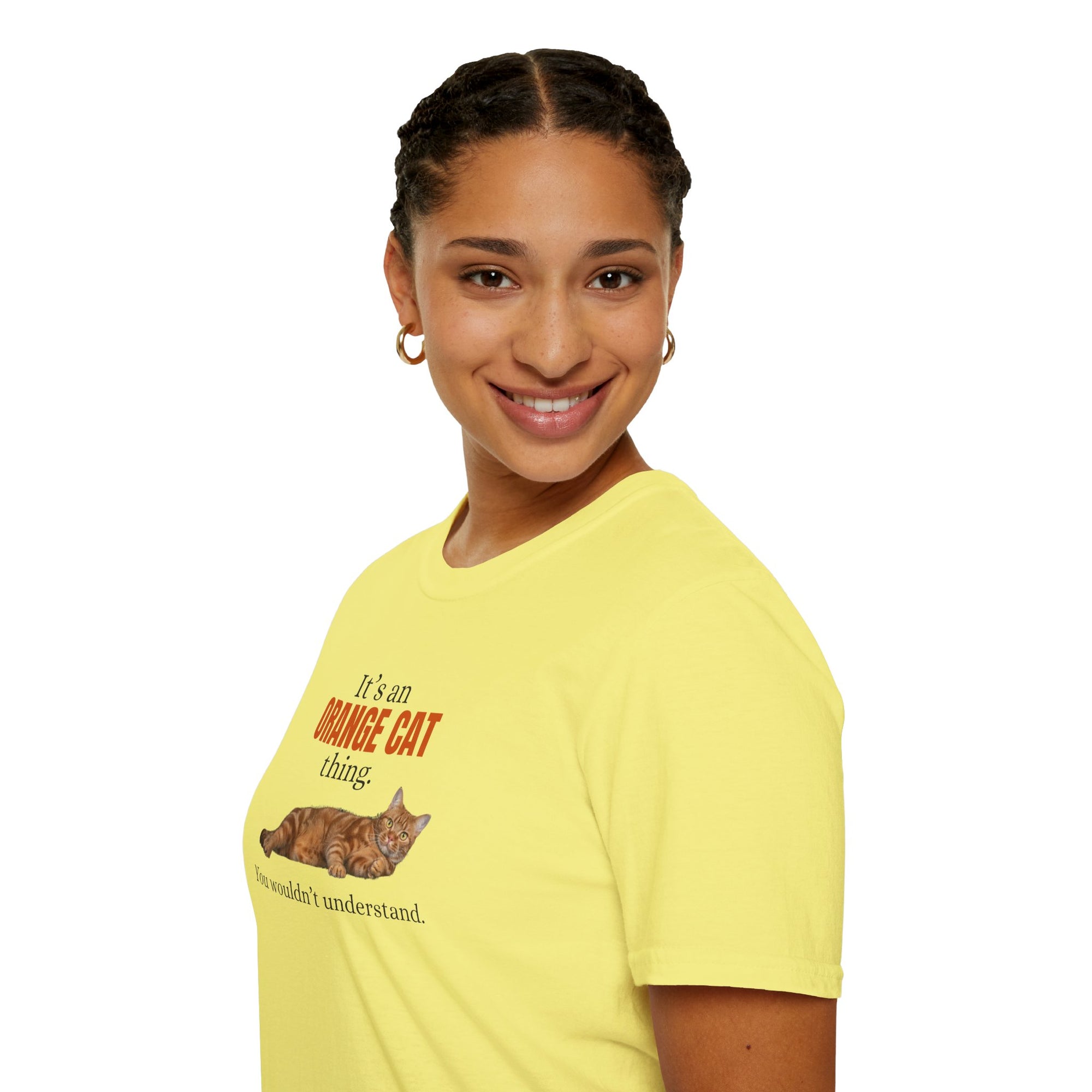 It's an Orange Cat Thing Unisex Softstyle T-Shirt