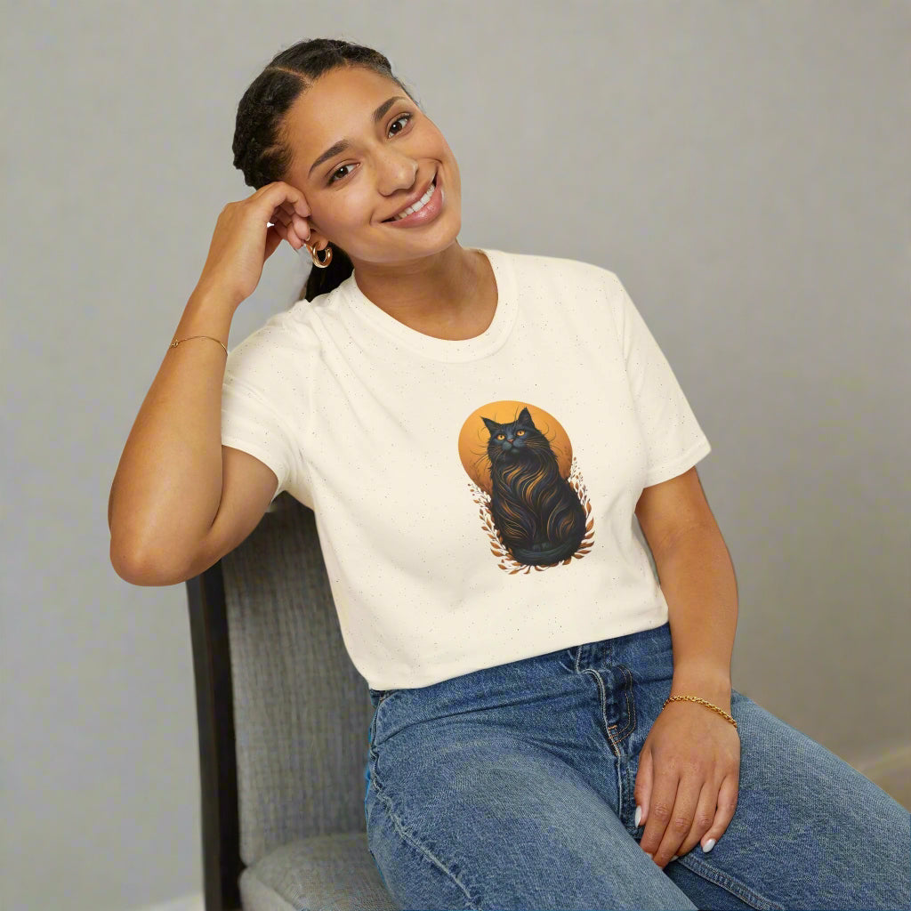 Cat Lover's Unisex T-Shirt, Softstyle Tee for Pet Owners
