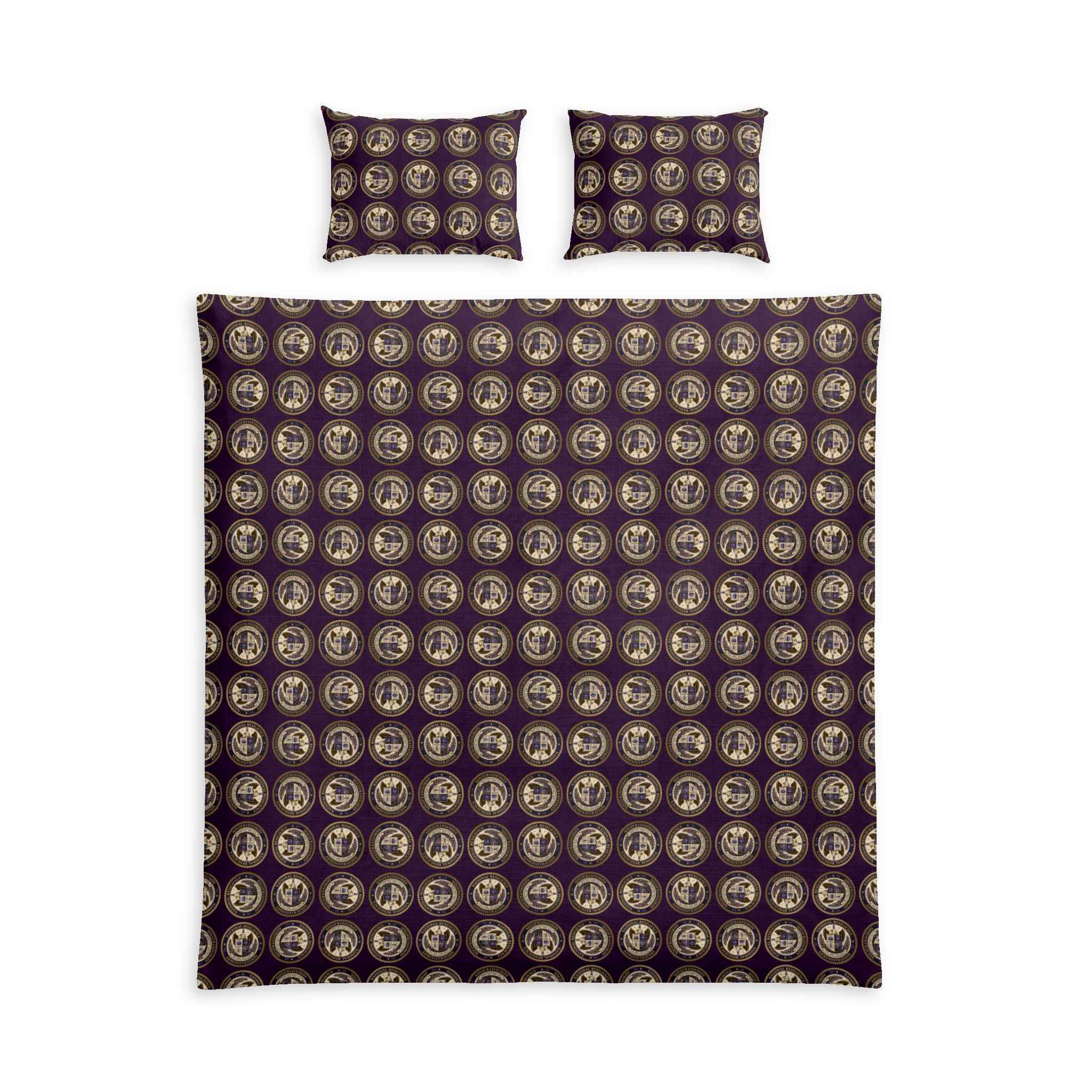 National Resilience Administration Cotton Duvet Cover Set | Epilepsy Awareness Bedding