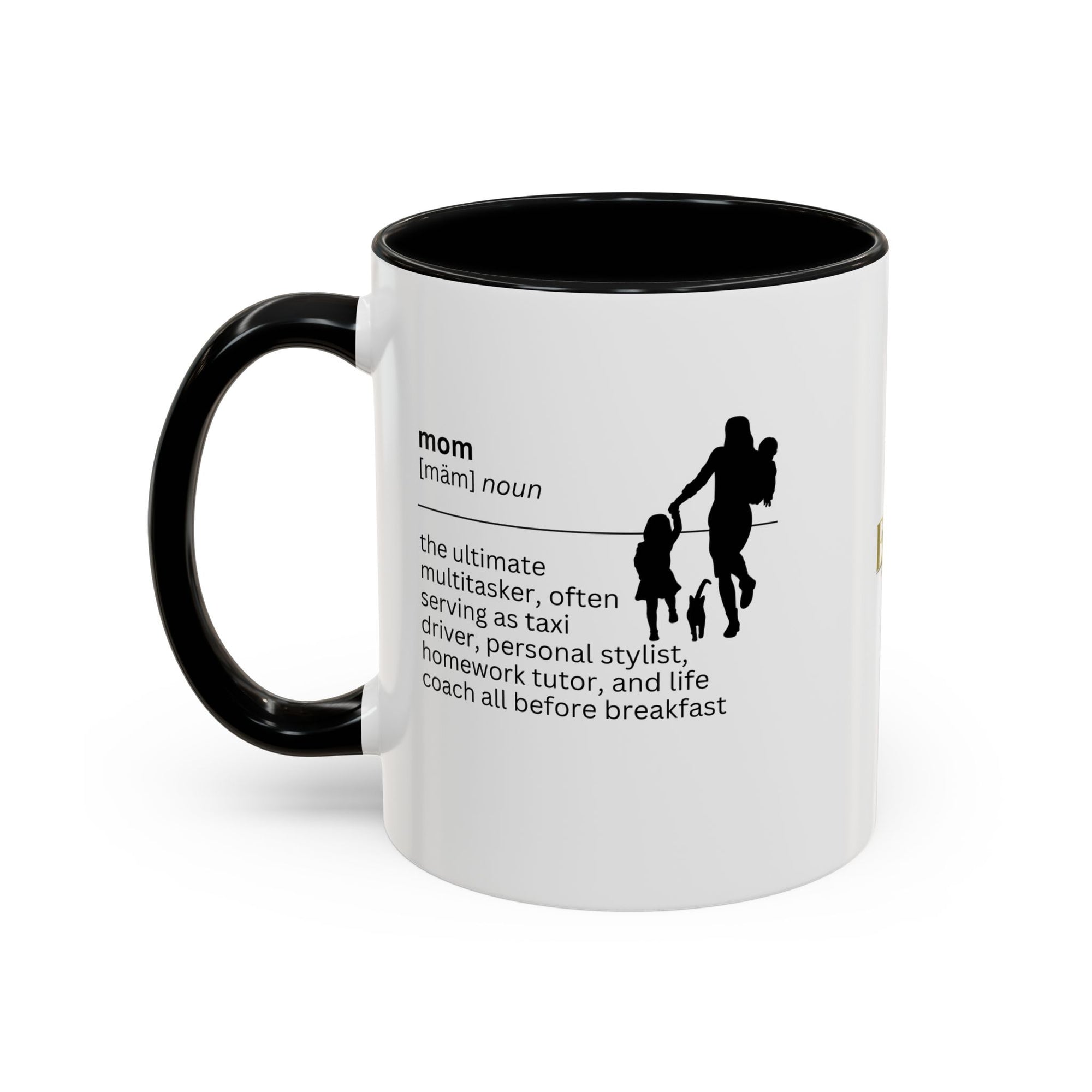 Mom Multitasker Accent Coffee Mug - Perfect Gift for Moms