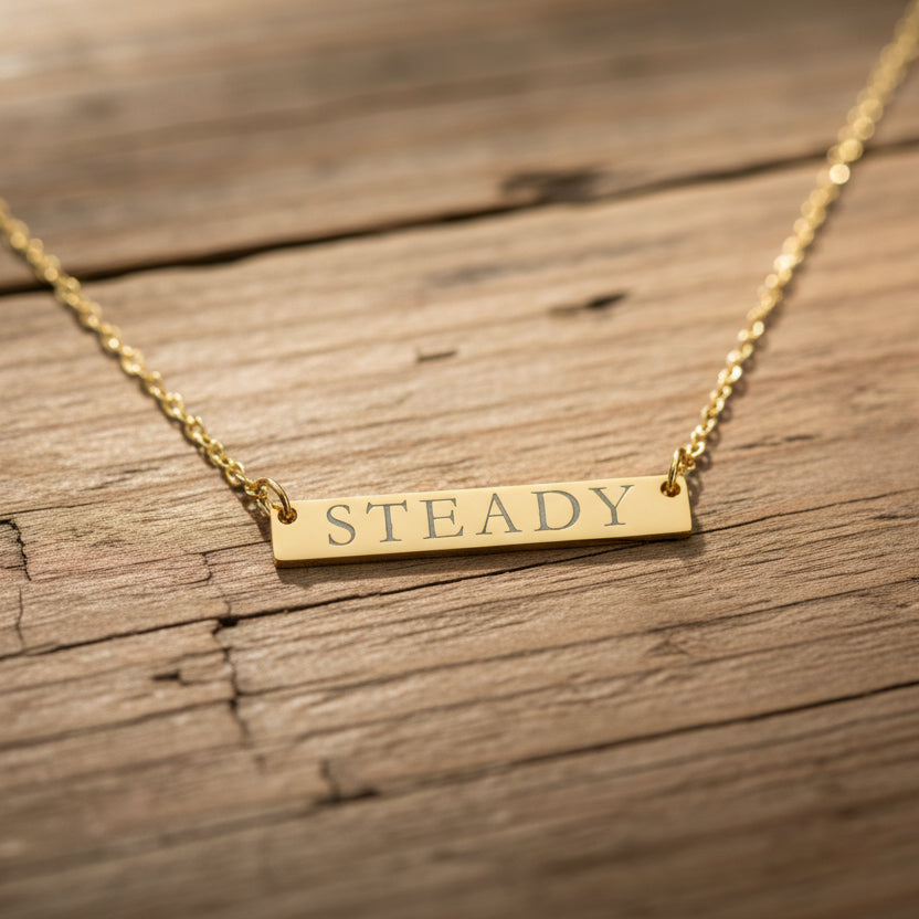 STEADY Bar Necklace – Epilepsy Awareness Jewelry