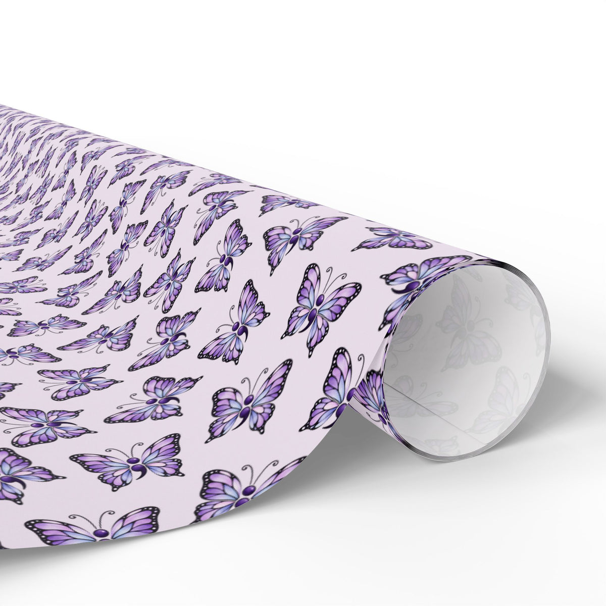 Purple Butterfly Suicide Prevention Awareness Wrapping Paper | Hope & Remembrance Gift Wrap