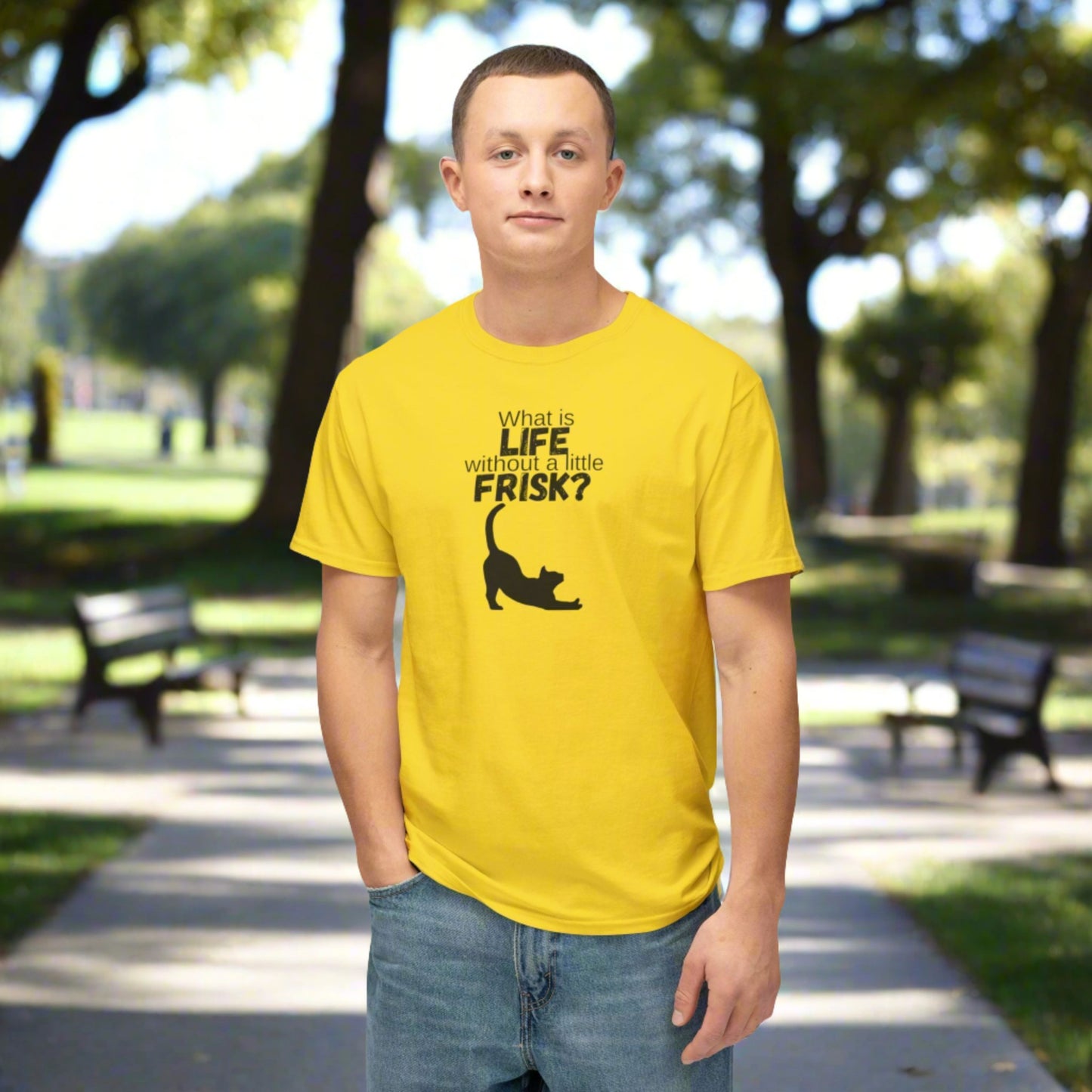 Risk Unisex HD Cotton™ T - shirt - T - Shirt - Epileptic Al’s Shop