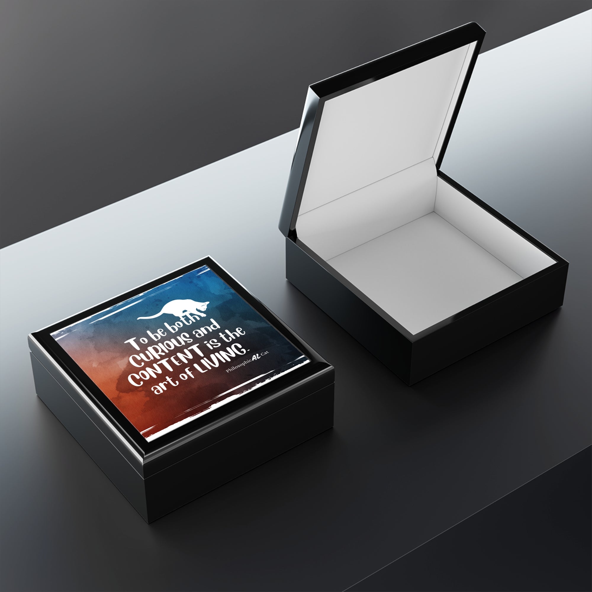 Curious & Content Jewelry Box