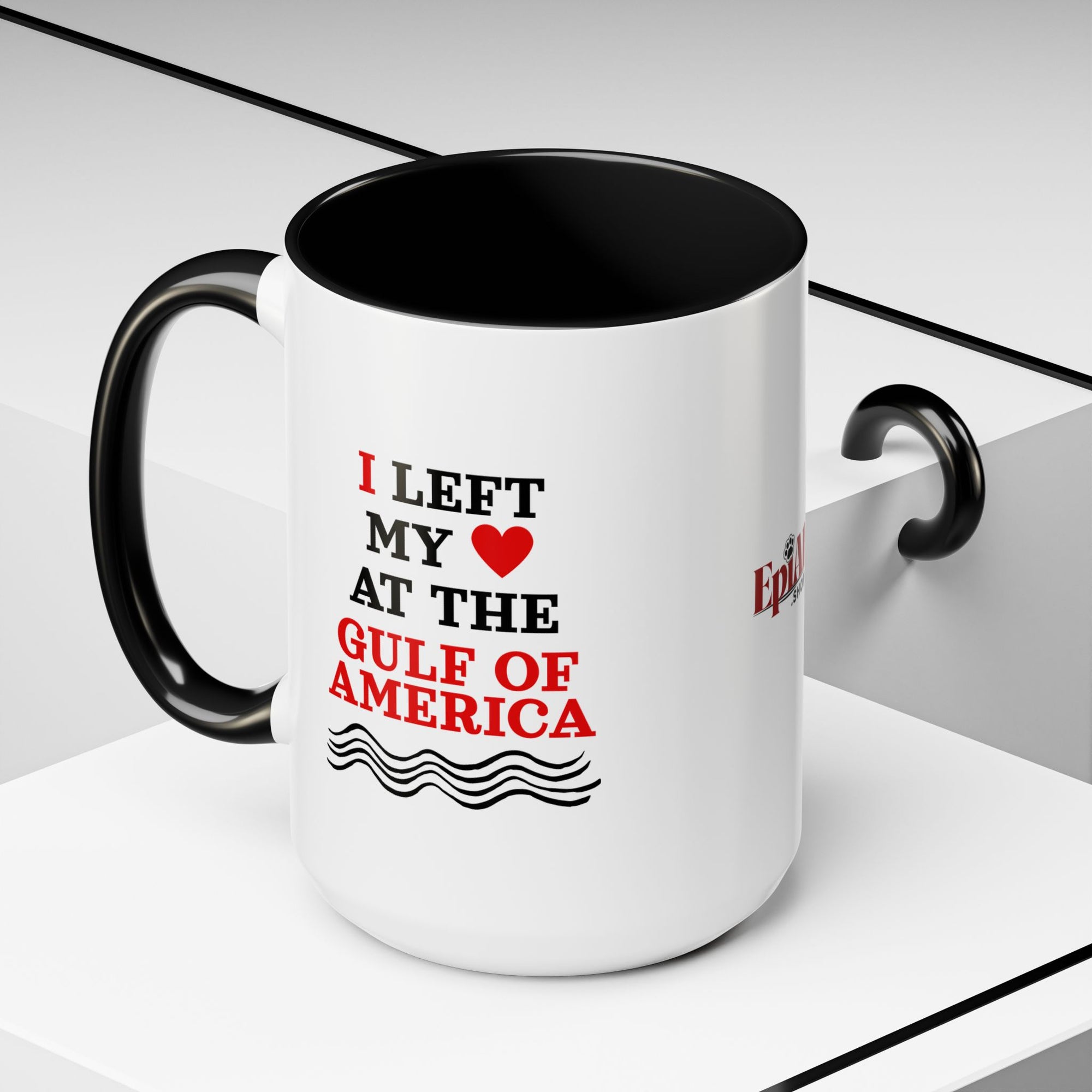 American Gulf Coffee Mug - I Left My Heart - 11oz & 15oz
