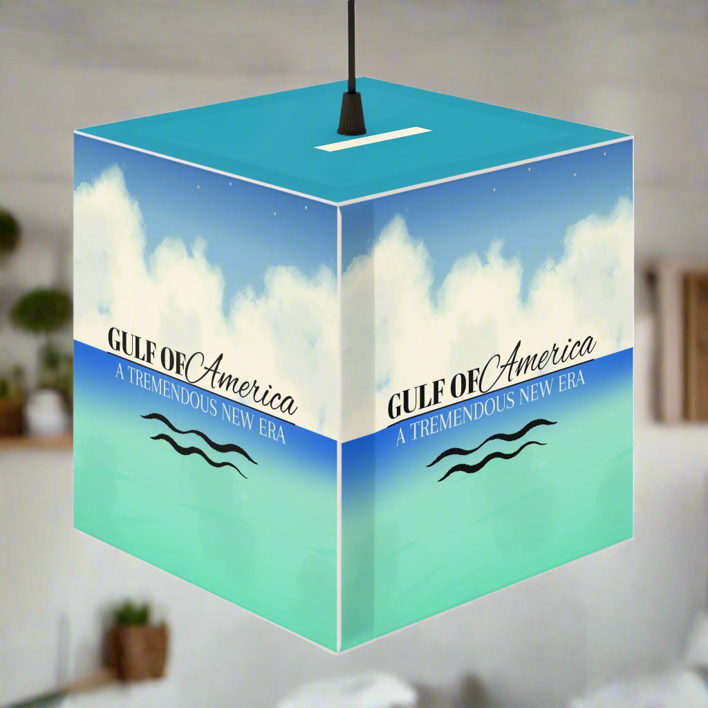 Gulf of America Light Cube Lamp