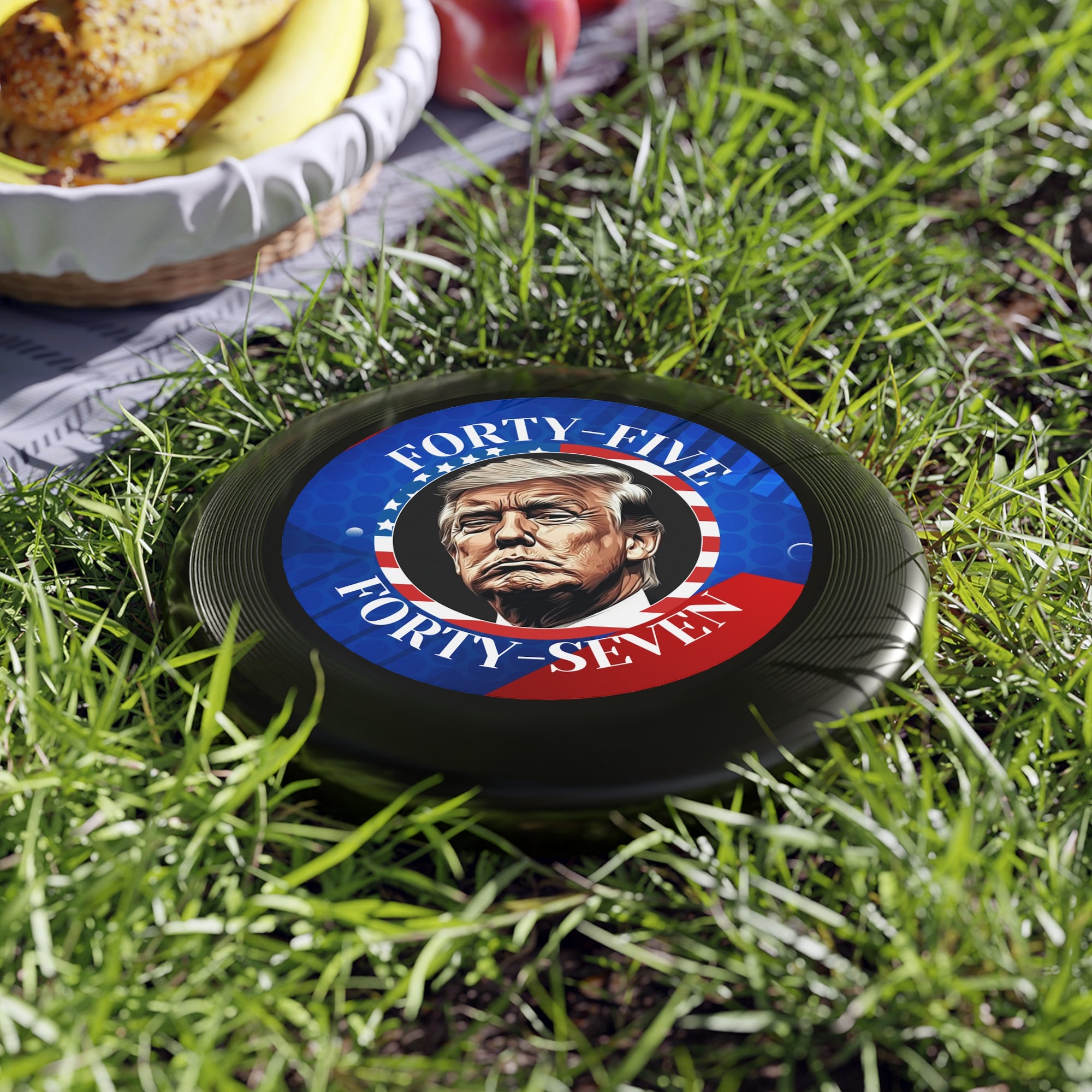 Trump 45 47 Frisbee - Fun Outdoor Game