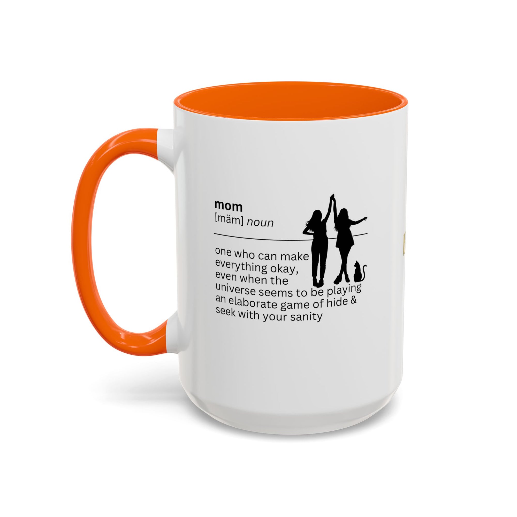 Mom Okay Accent Coffee Mug - Perfect Gift for Moms