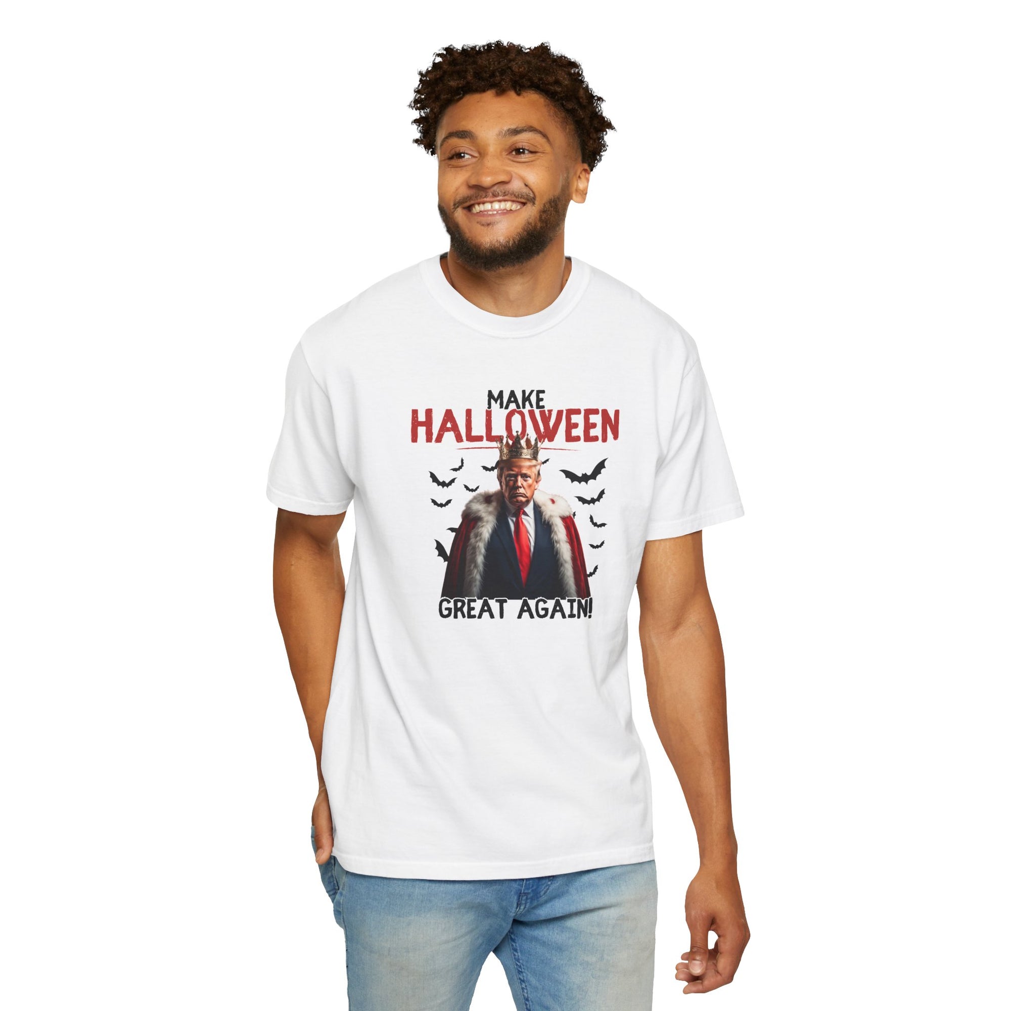King Trump Halloween Humor T-Shirt