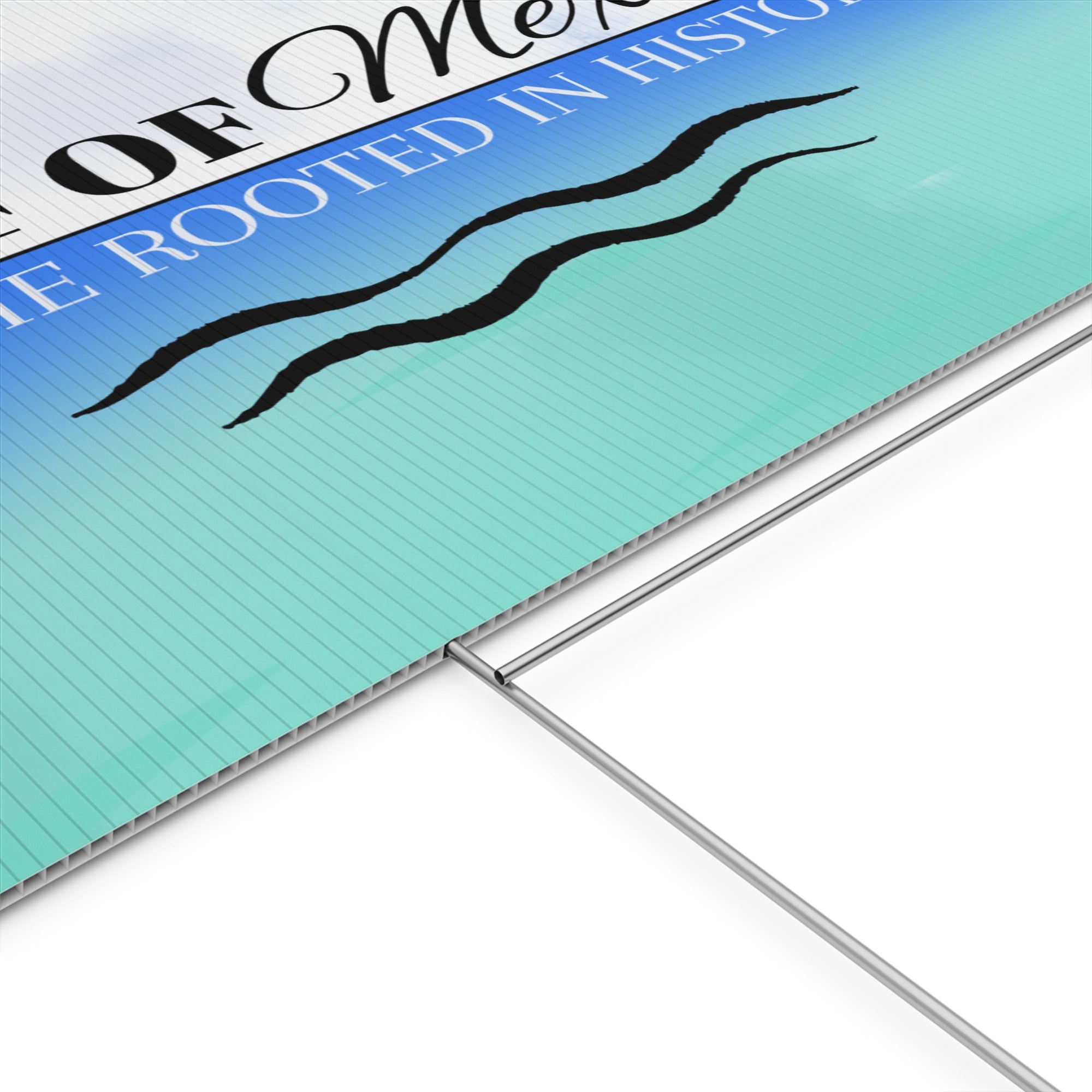 Gulf of Mexico Plastic Yard Sign