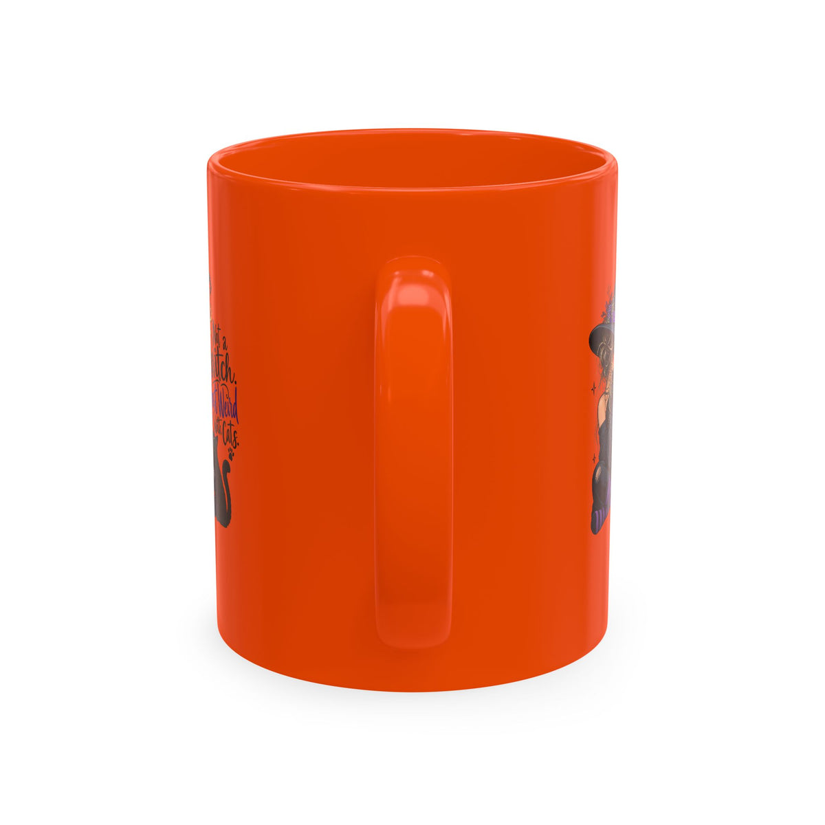 Not a Witch, Just Weird With Cats Halloween Coffee Mug