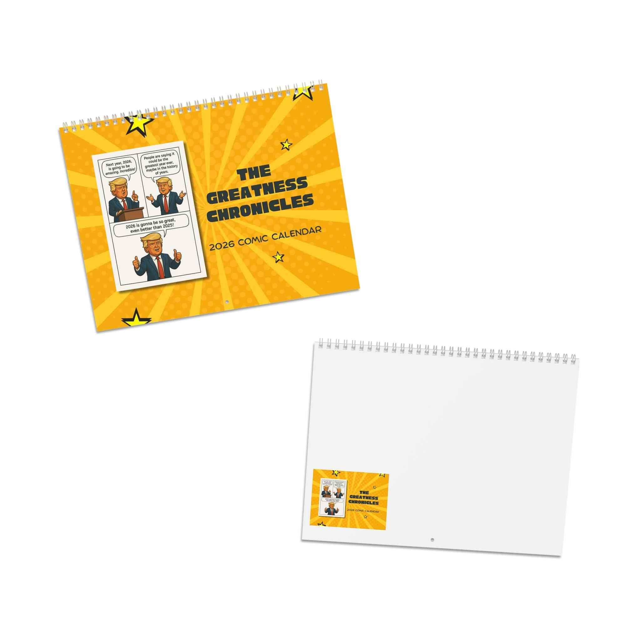 The Greatness Chronicles: 2026 Comic Calendar