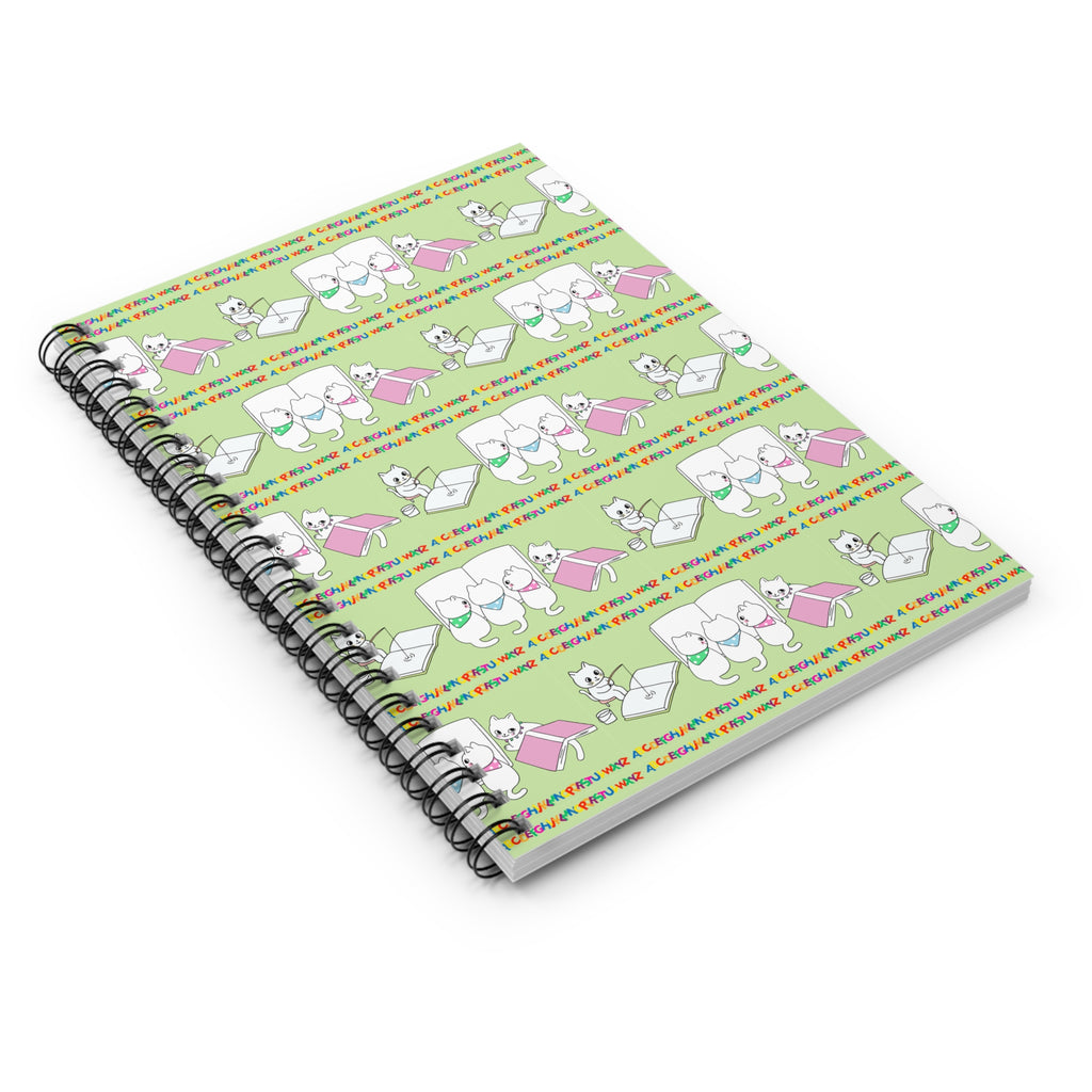 Studious Kitties Spiral Notebook for School or Creative Minds