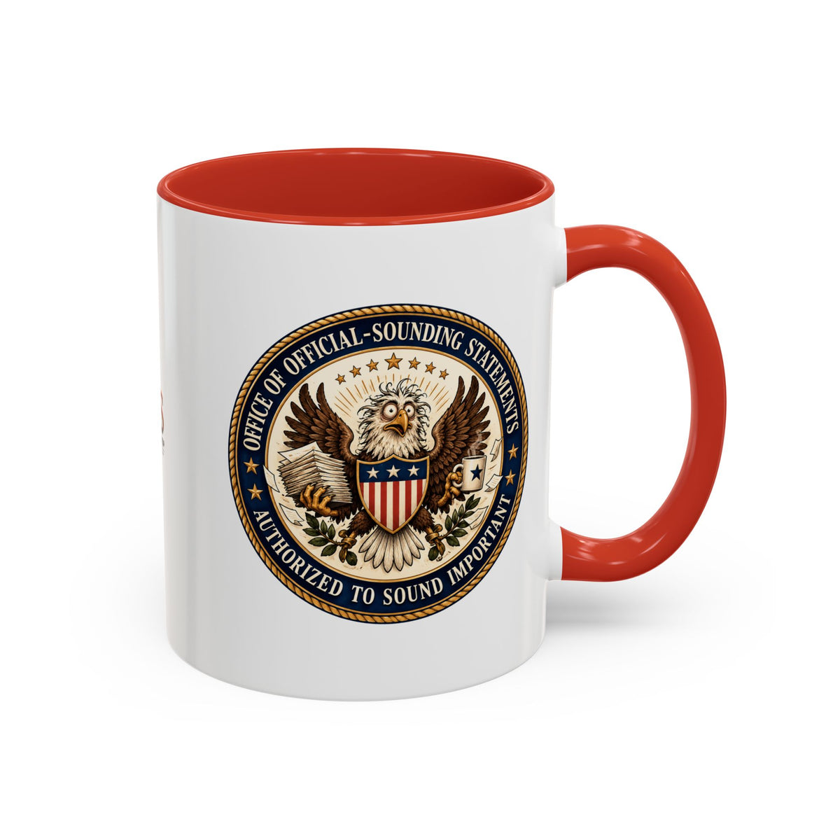 Office of Official-Sounding Statements Mug | Funny Government Parody Coffee Cup | 11oz & 15oz
