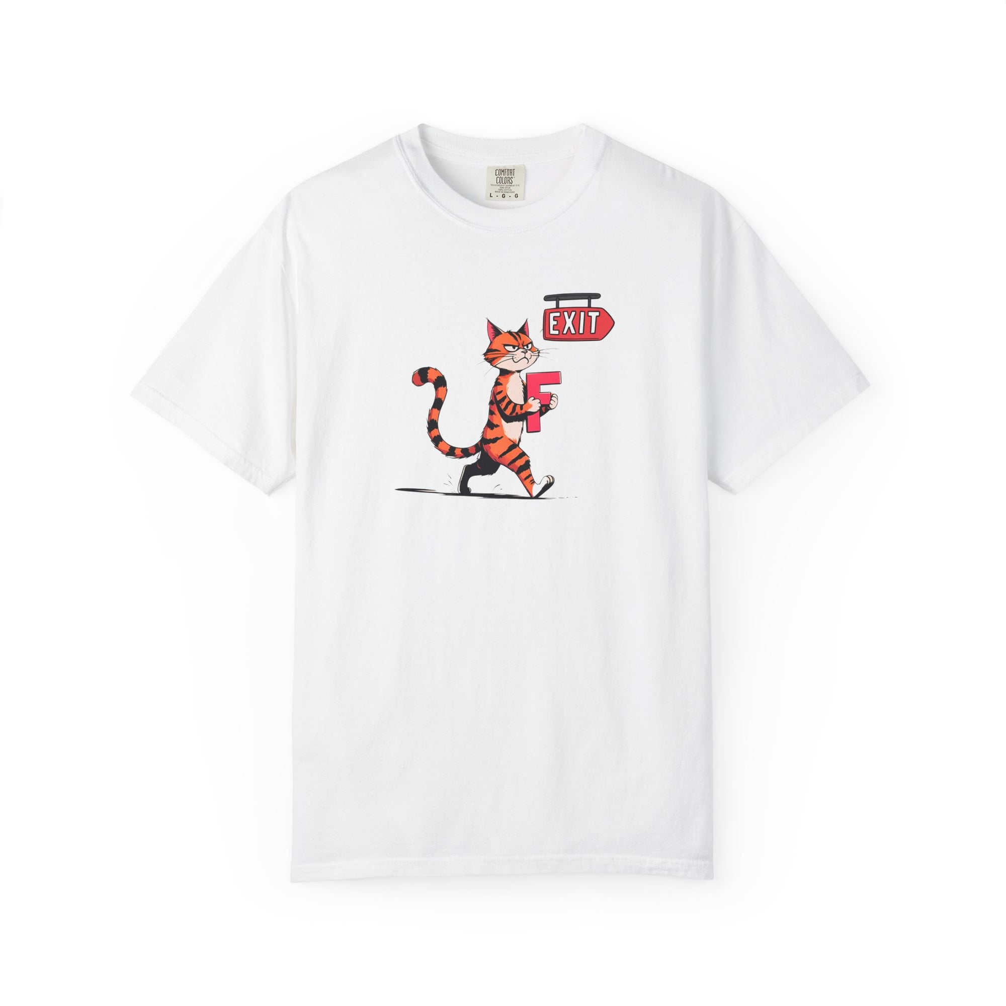 Getting the F Outta Here Unisex Garment-Dyed T-shirt