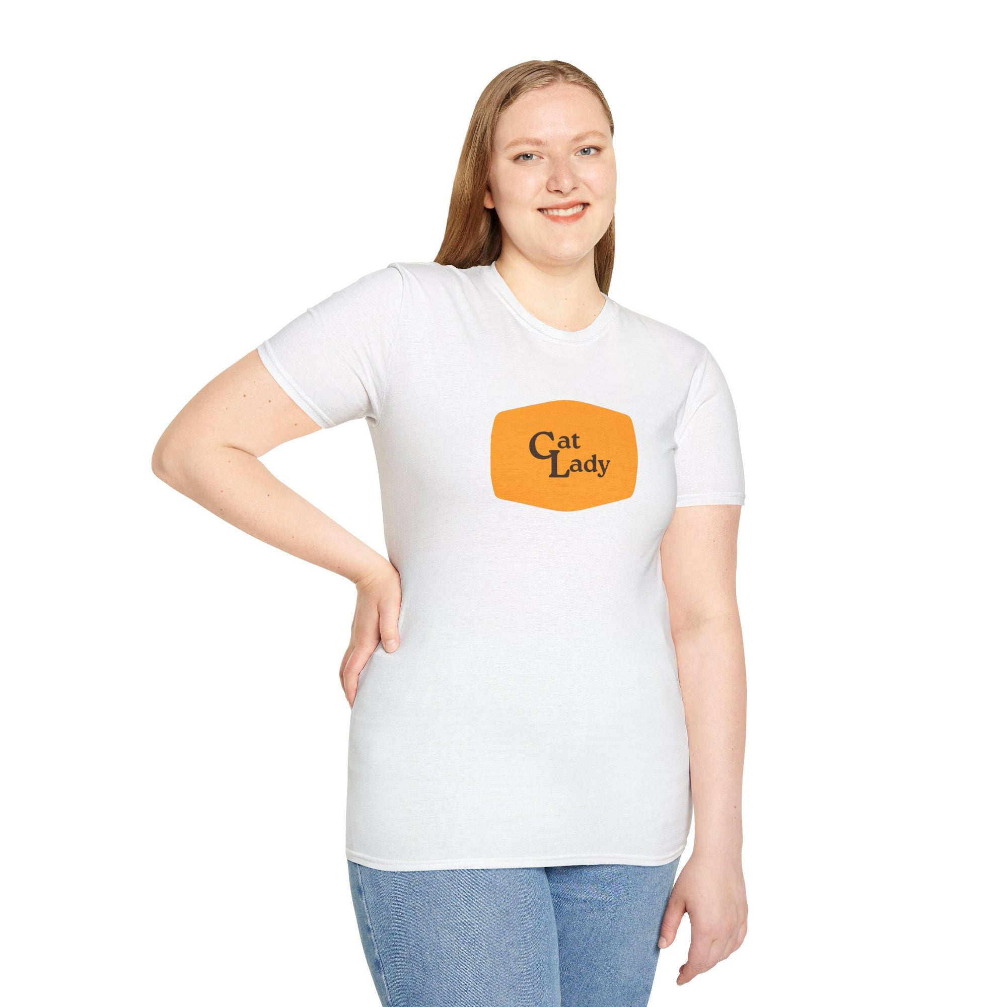 Cracker Barrel Style Cat Lady Softstyle T-Shirt