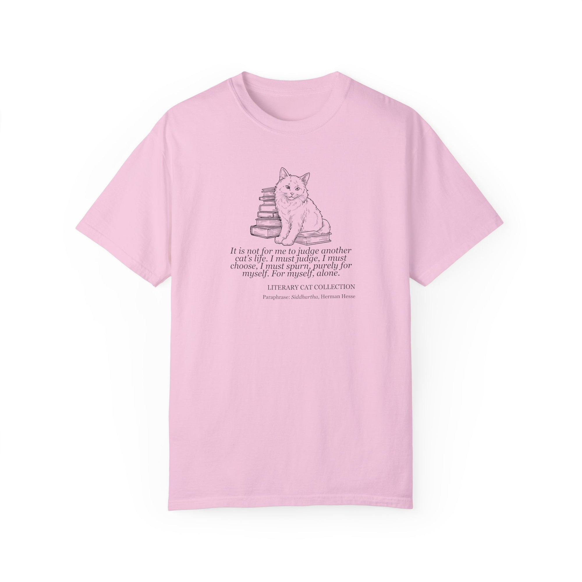 Literary Cat Unisex T-Shirt - Siddhartha